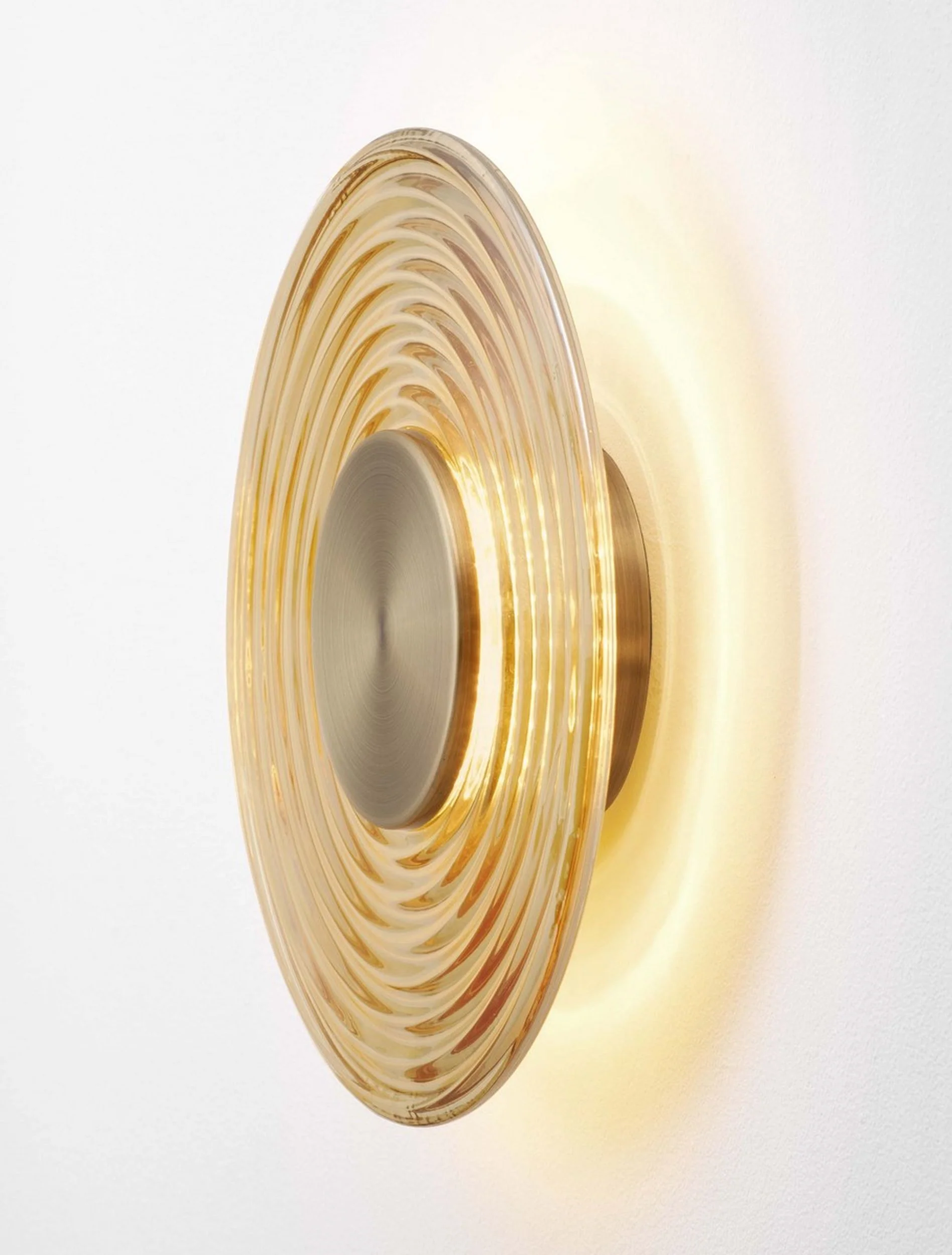 Kinkiet Ollique LED 30 cm złoty - Image 5