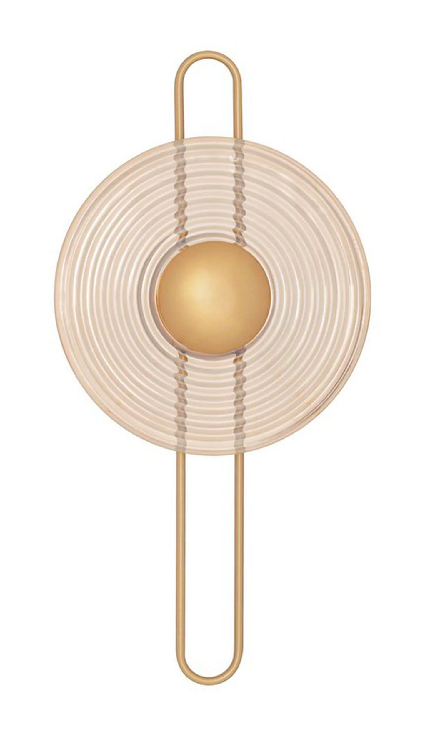 Kinkiet Ollique LED 60 cm złoty