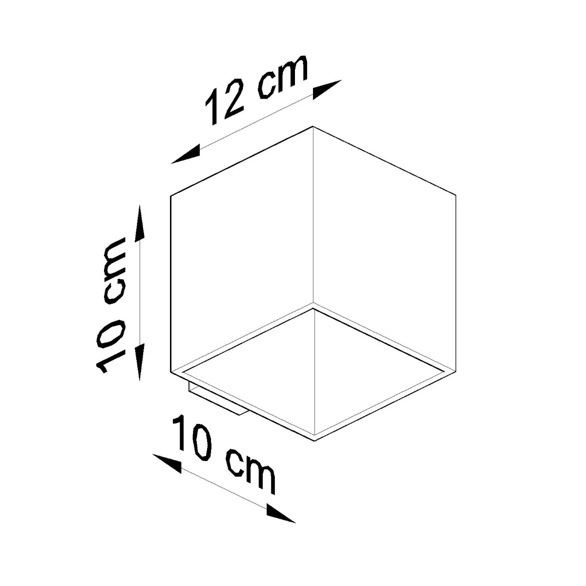 Kinkiet Quad 1 szary - Image 9
