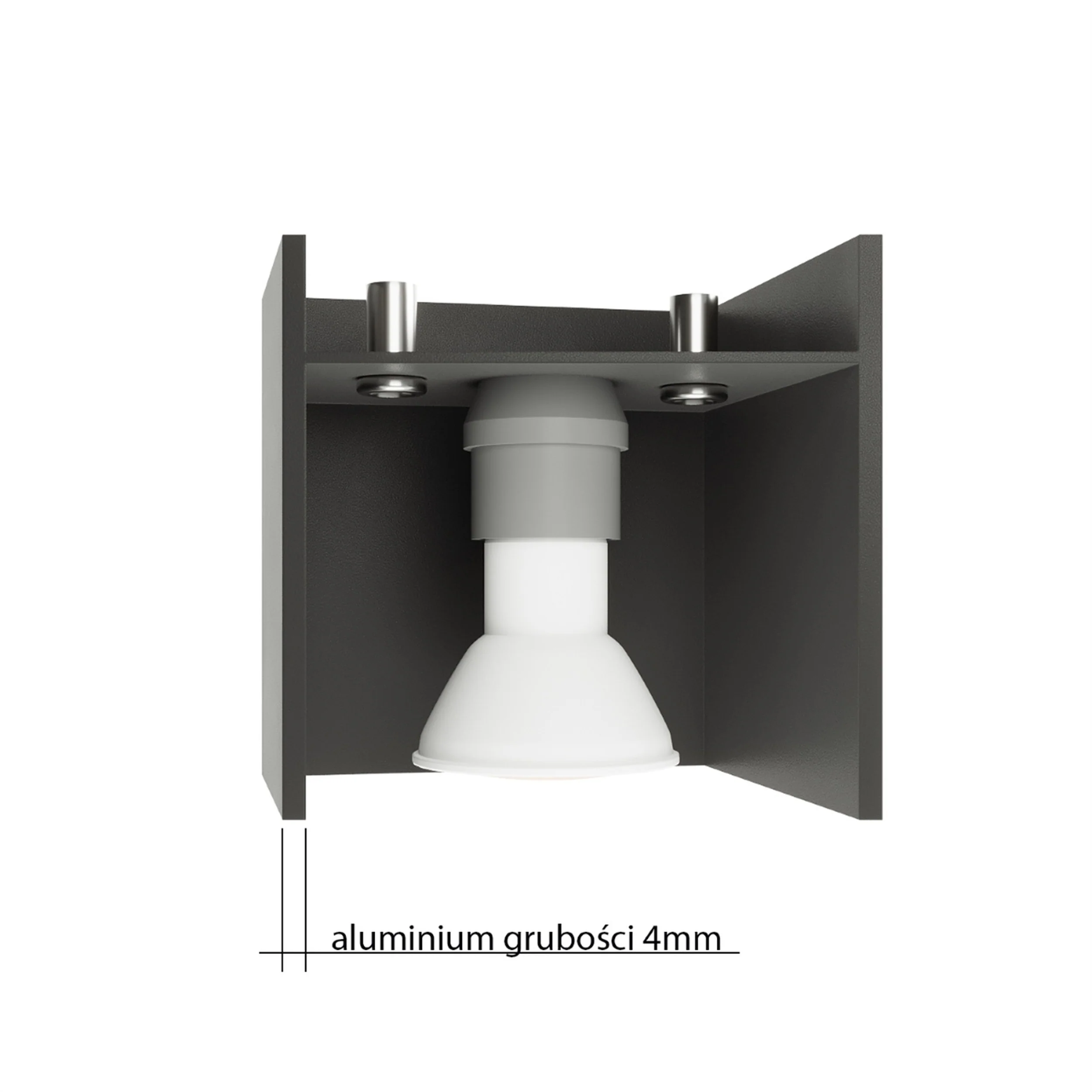 Kinkiet Quad x2 czarny - Image 4
