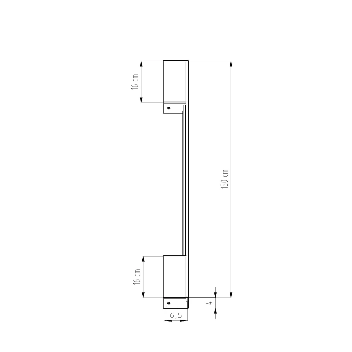 Kinkiet Sappo LED 150 cm ochra czerwona 4000K - Image 9