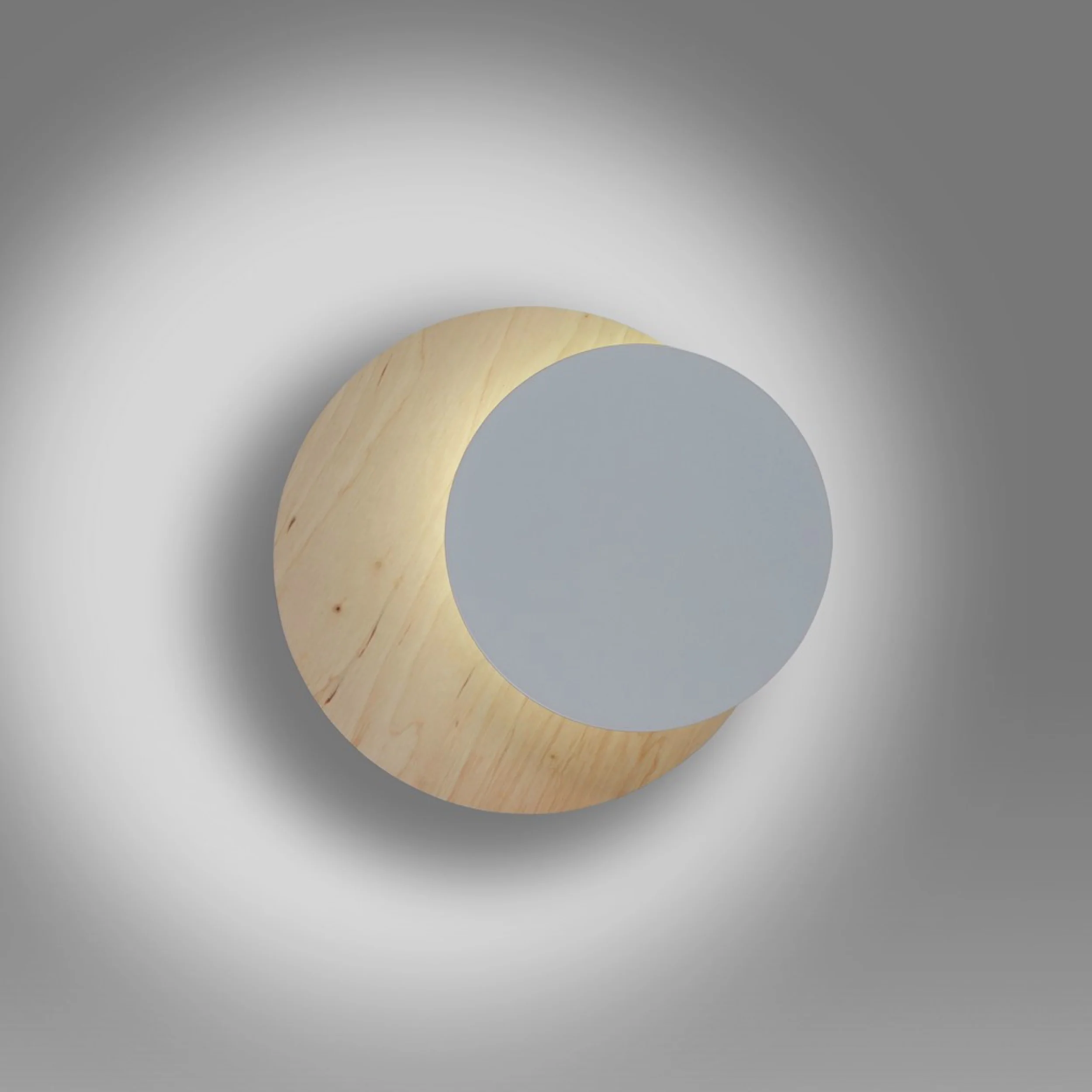 Kinkiet ścienny Circle II biały - Image 2