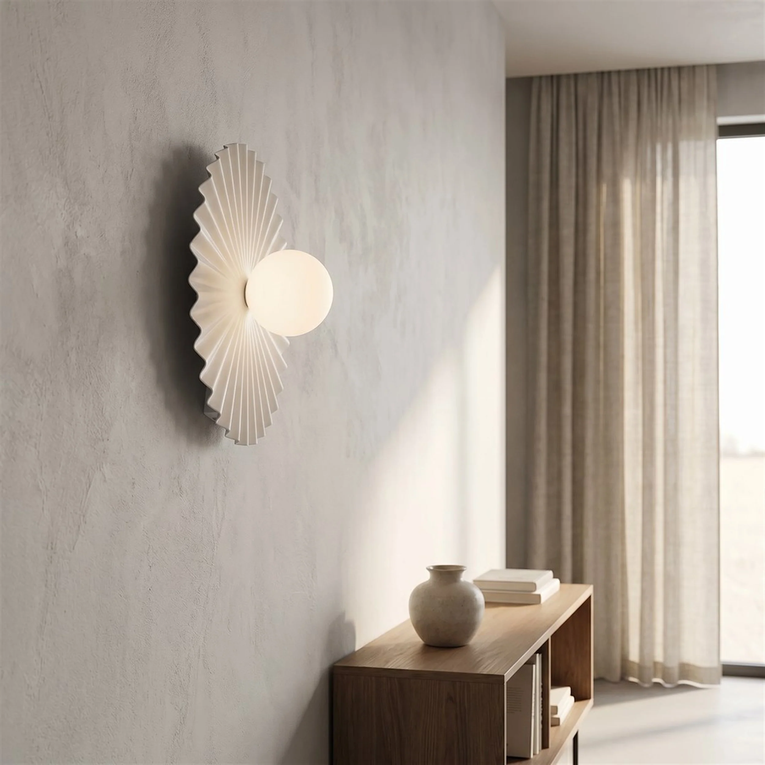 Kinkiet Umbra L 35 cm biały - Image 3