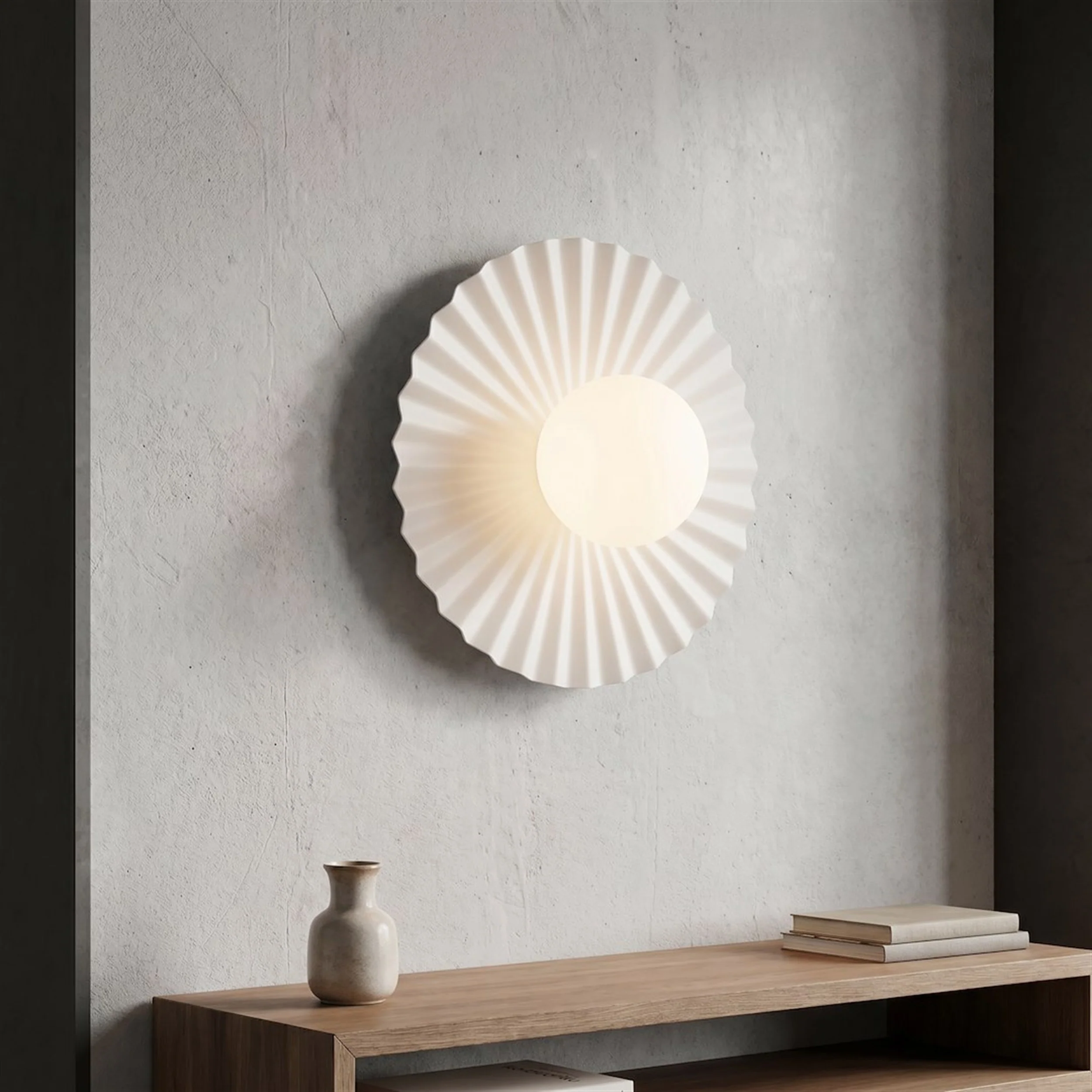 Kinkiet Umbra M 25 cm biały - Image 4