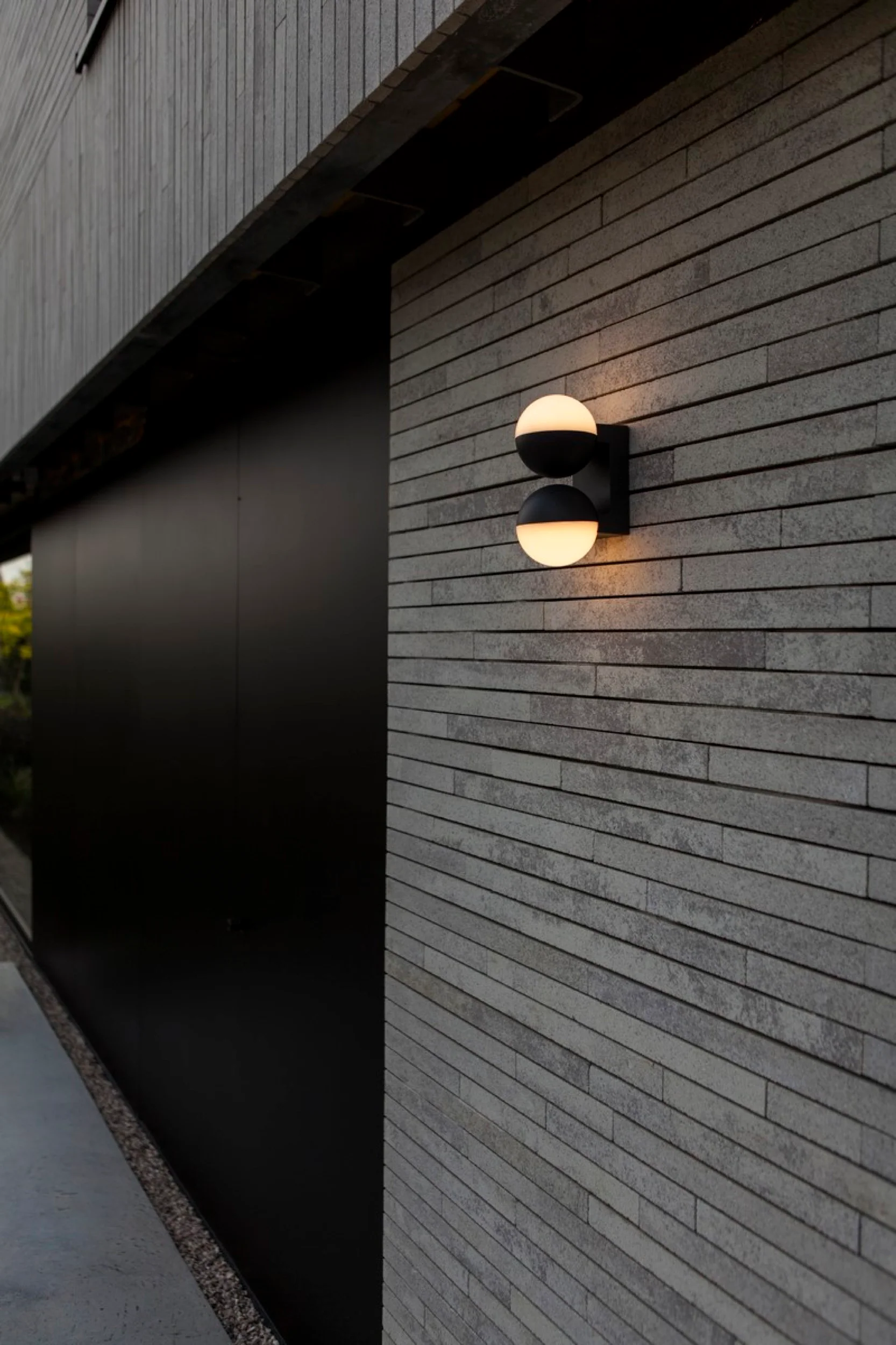 Kinkiet zewnętrzny Looma LED x2 szary - Image 3