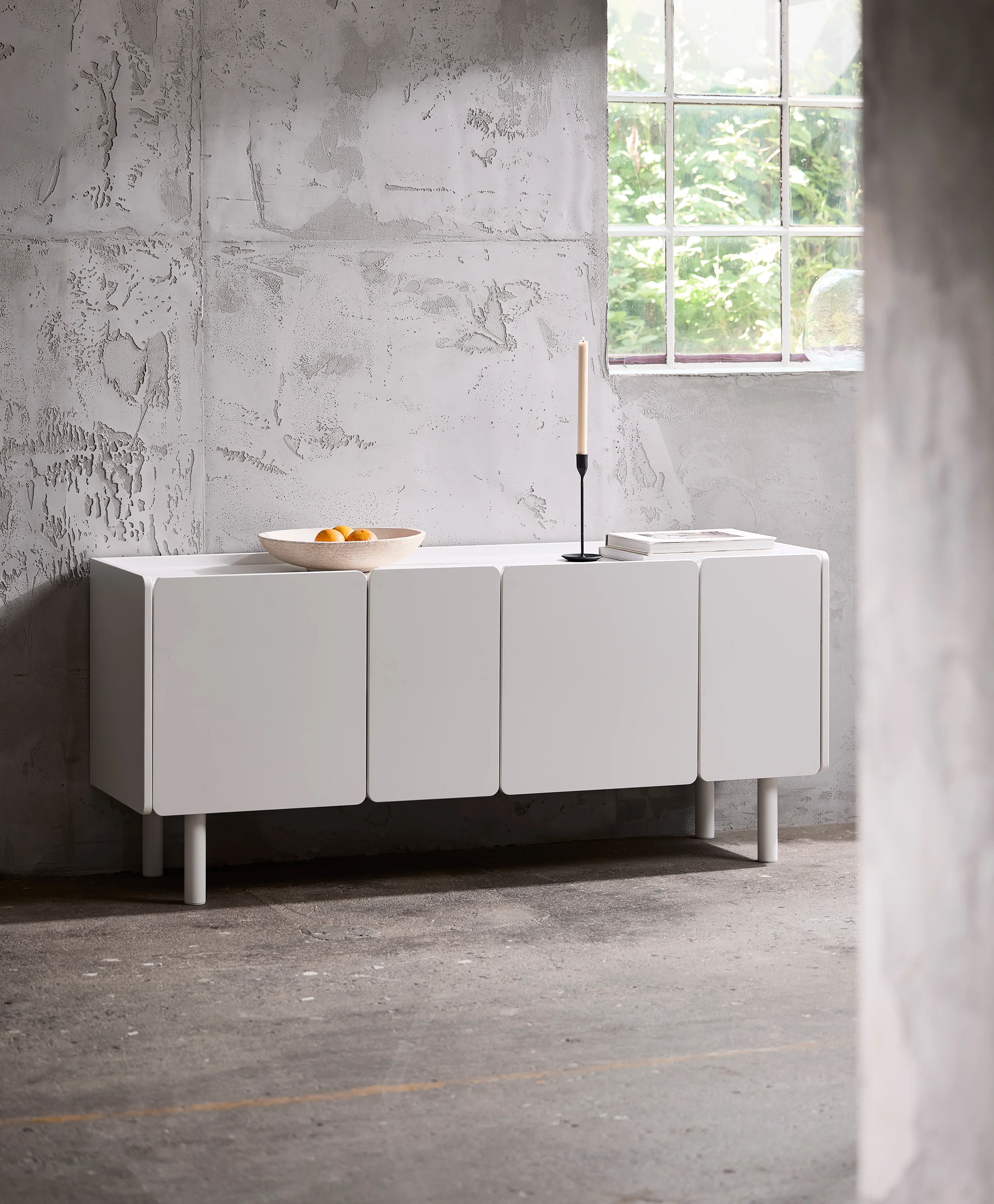 Komoda Cavella 160 cm biała - Image 2