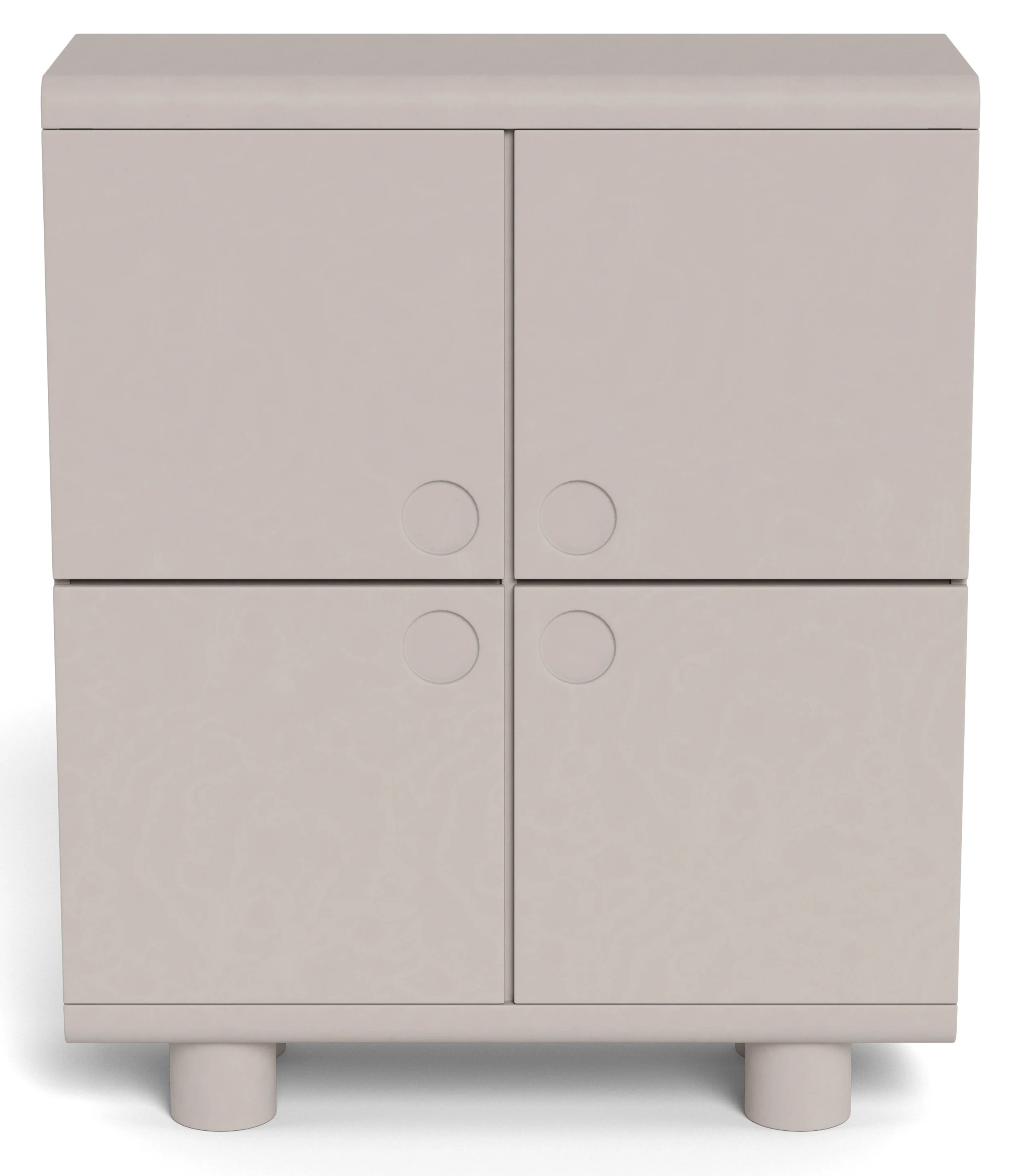 Komoda czterodrzwiowa Magee 100 cm kaszmir - Image 3