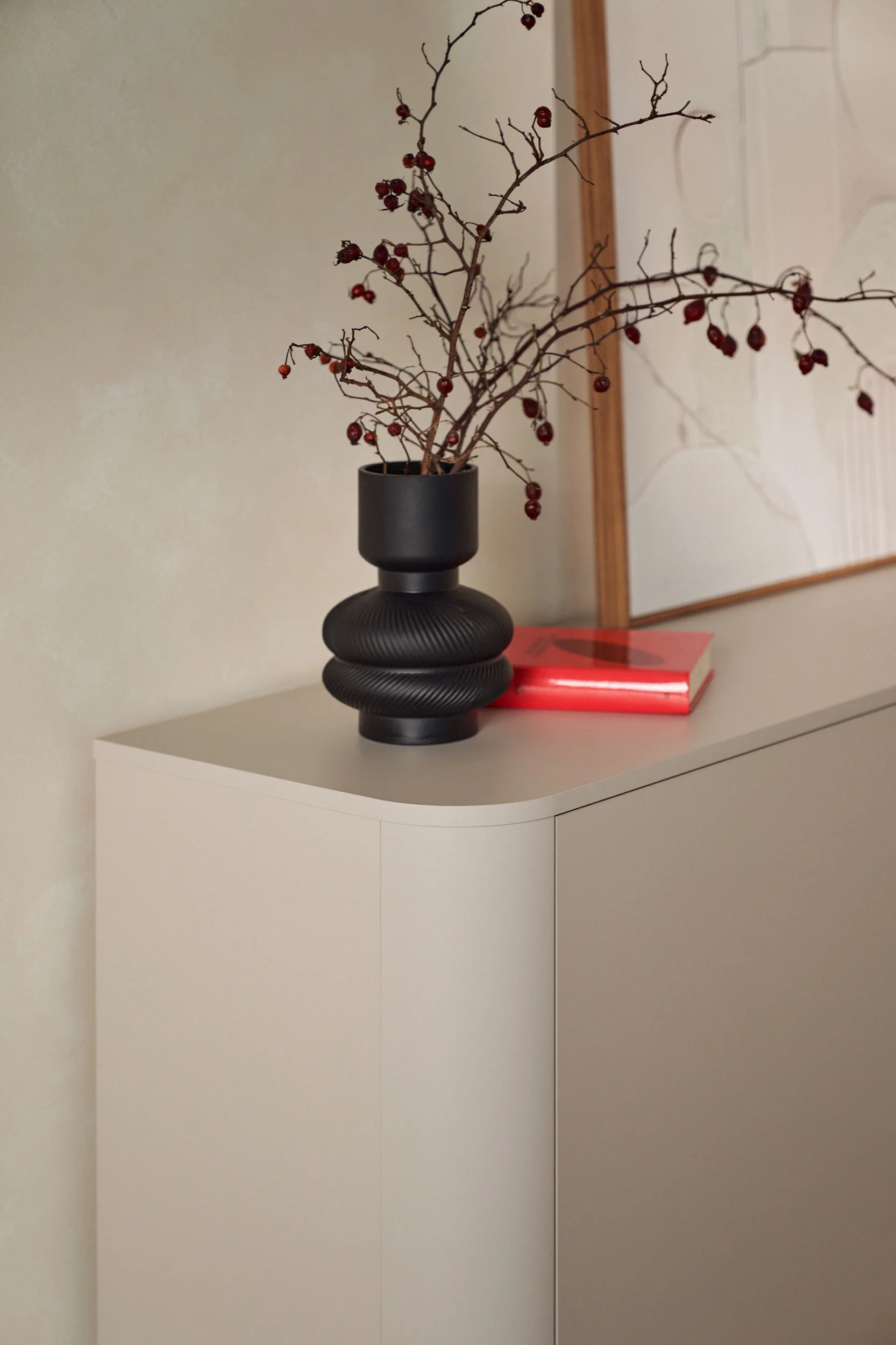 Komoda dwudrzwiowa Luvio 140 cm kaszmir - Image 8