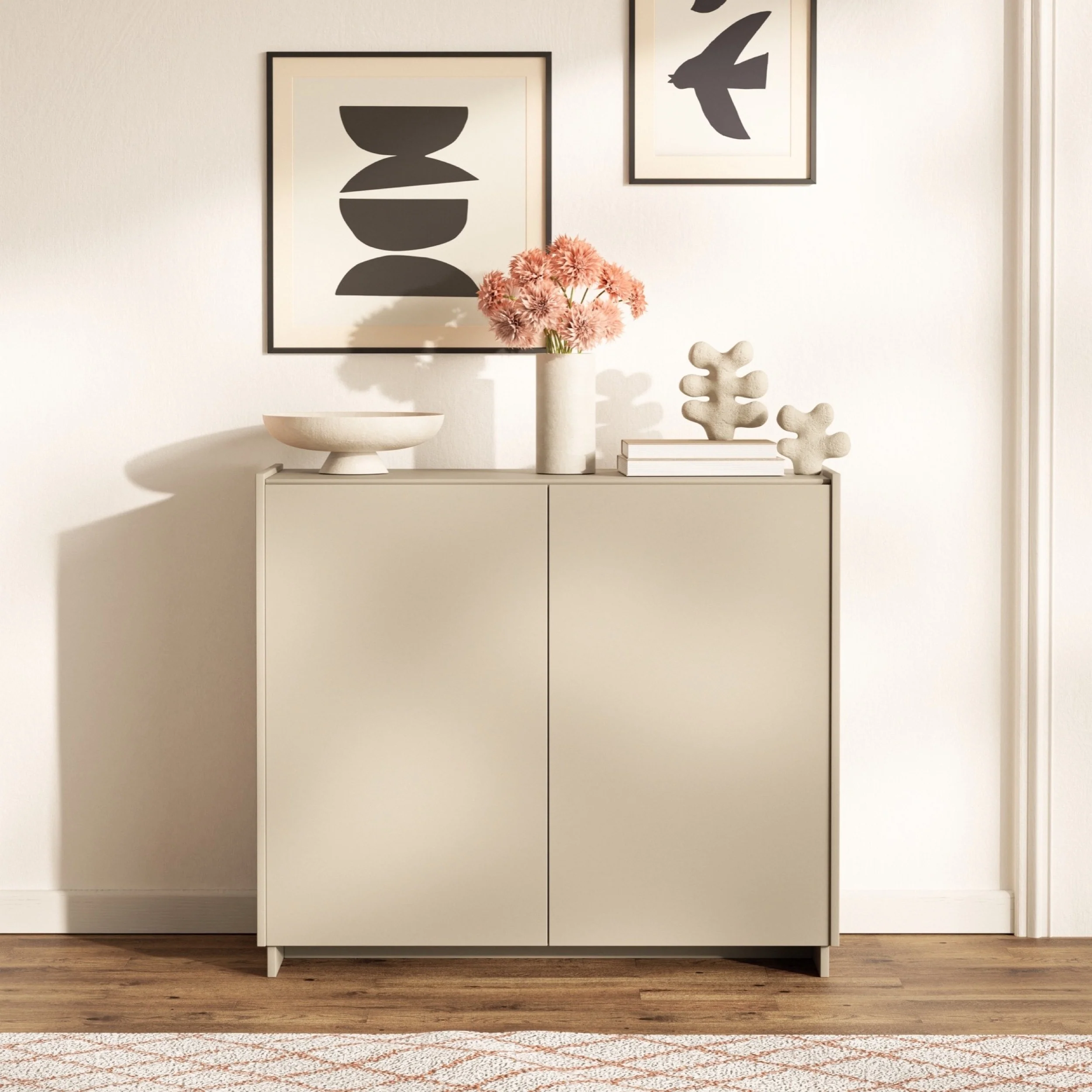 Komoda dwudrzwiowa Magro 103 cm kaszmir - Image 2