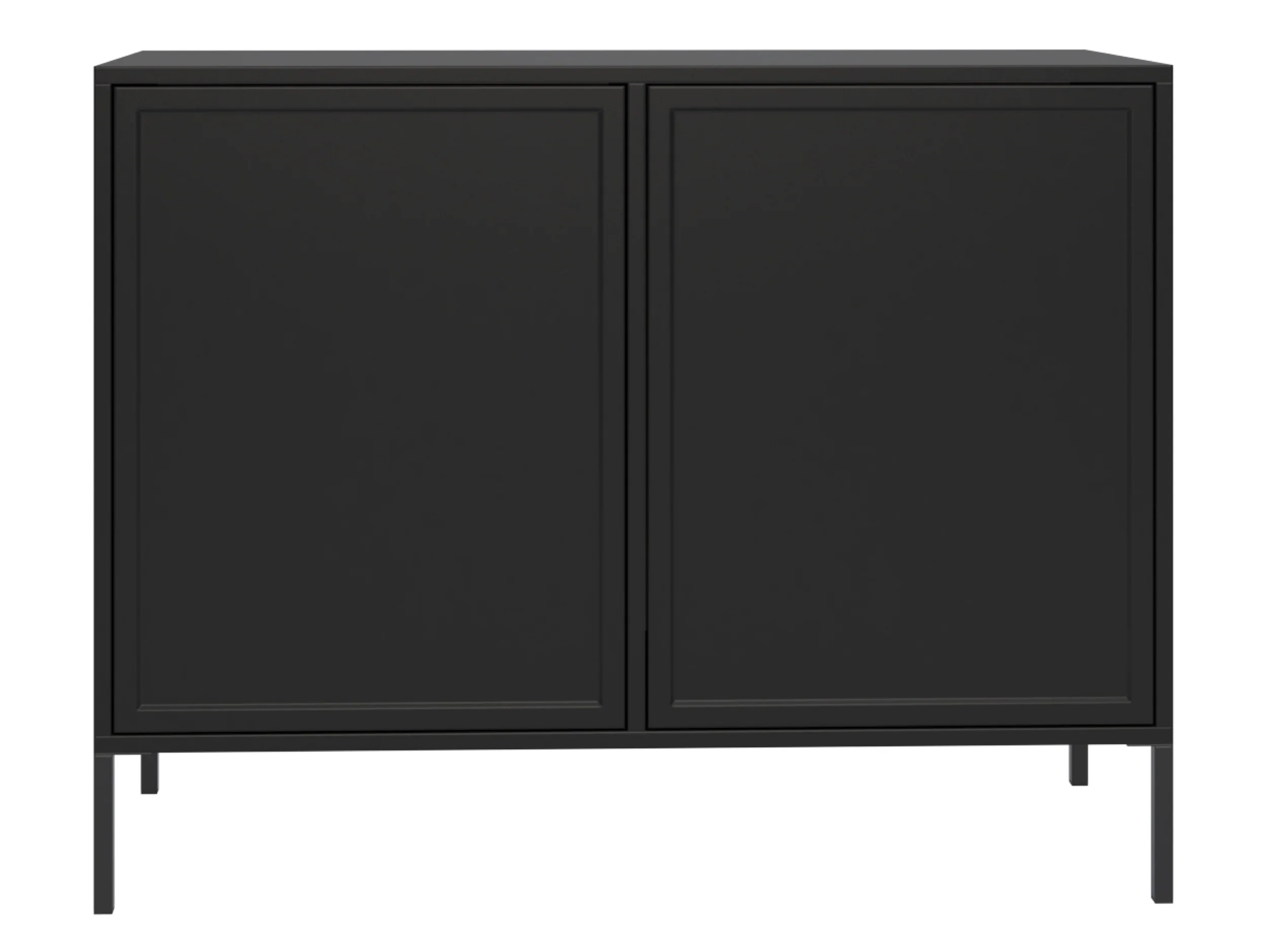 Komoda dwudrzwiowa Velveto 100 cm czarny - Image 5