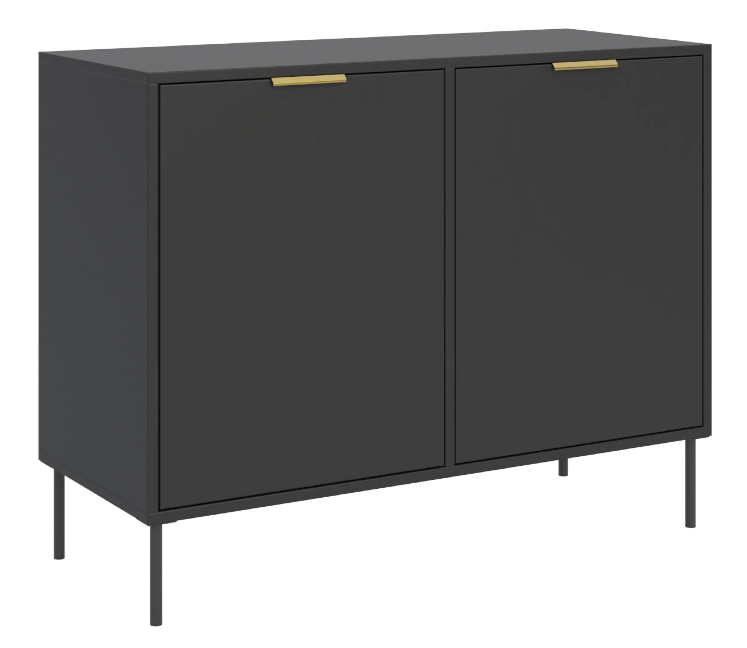 Komoda dwudrzwiowa Vena 100 cm czarny