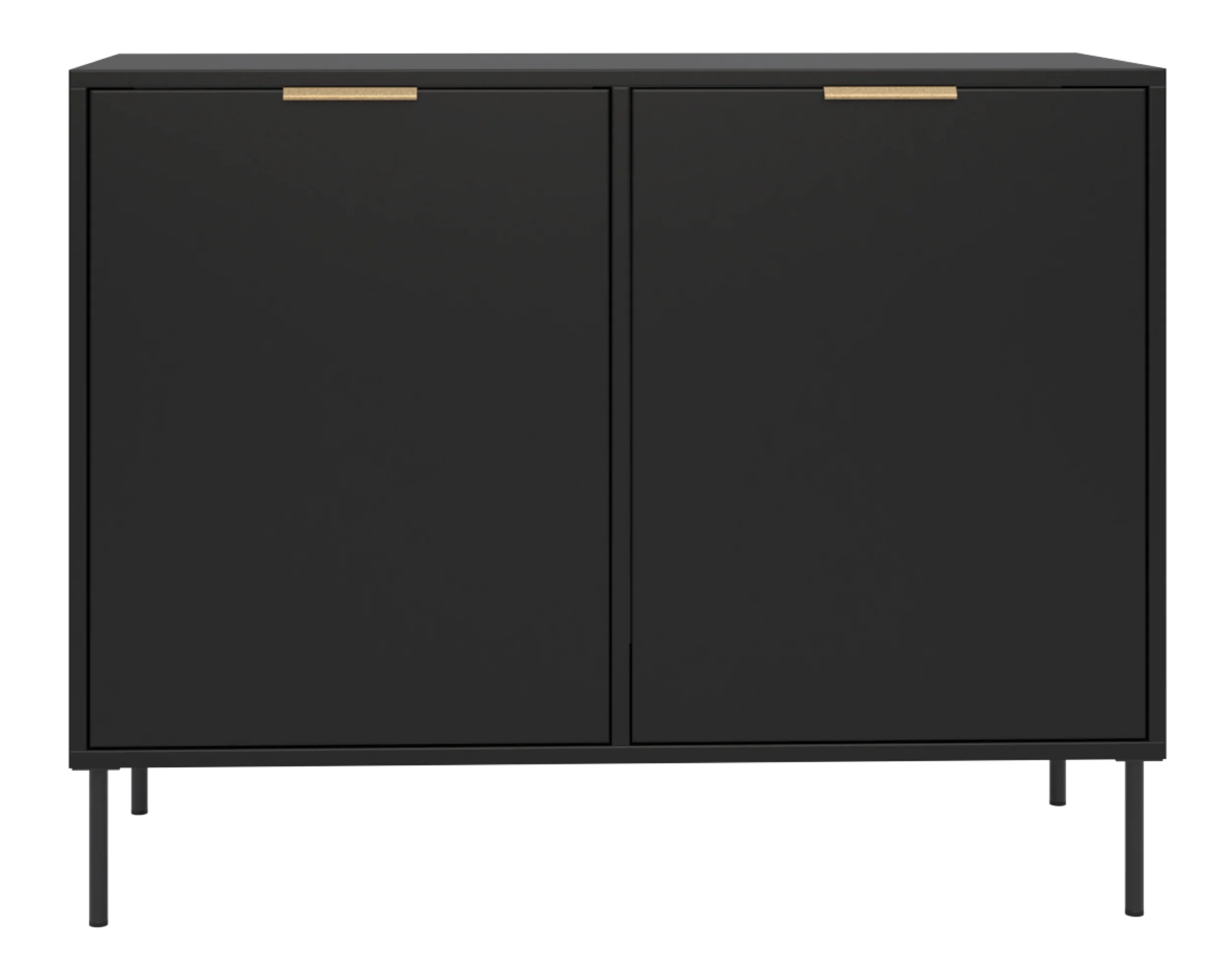 Komoda dwudrzwiowa Vena 100 cm czarny - Image 5