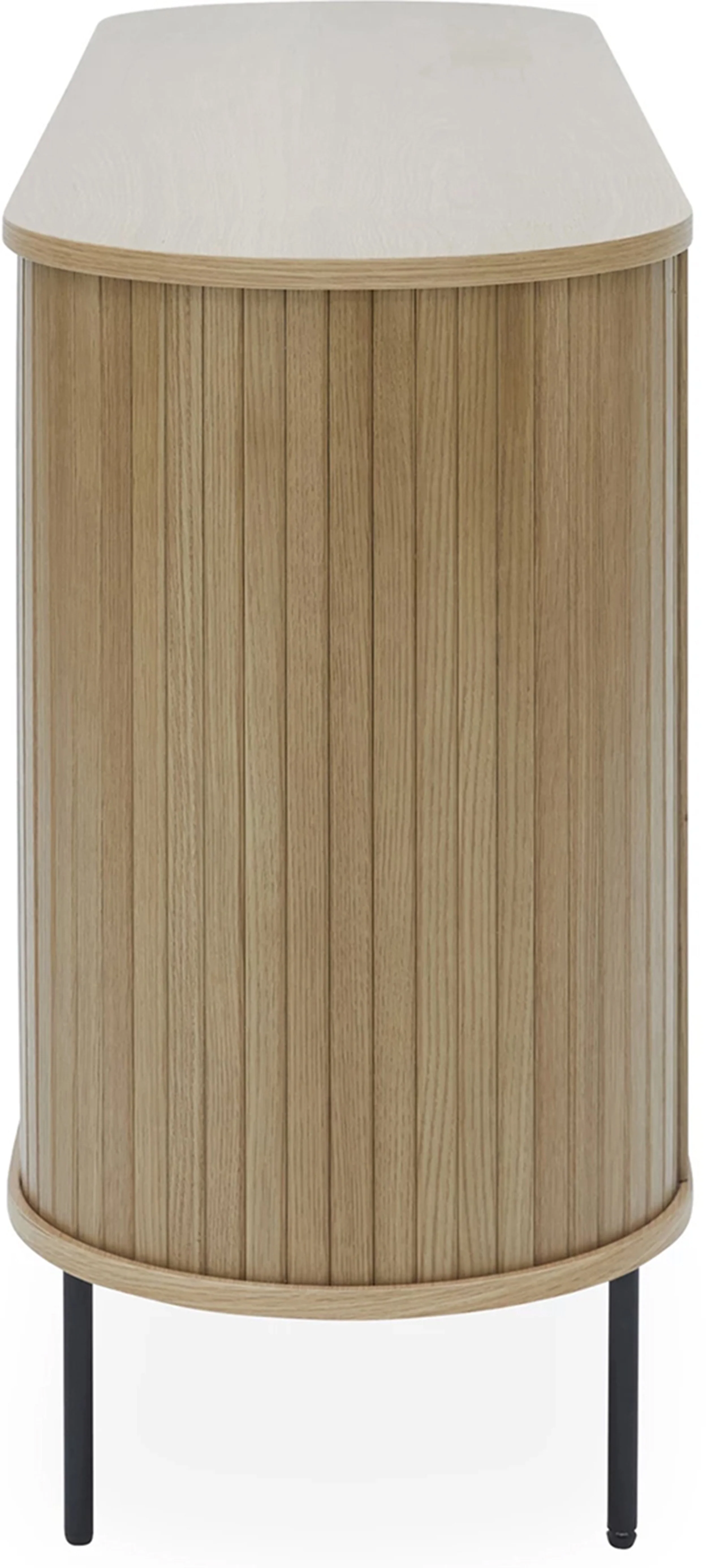 Komoda Gativel z sześcioma szufladami lamele dąb naturalny - Image 4