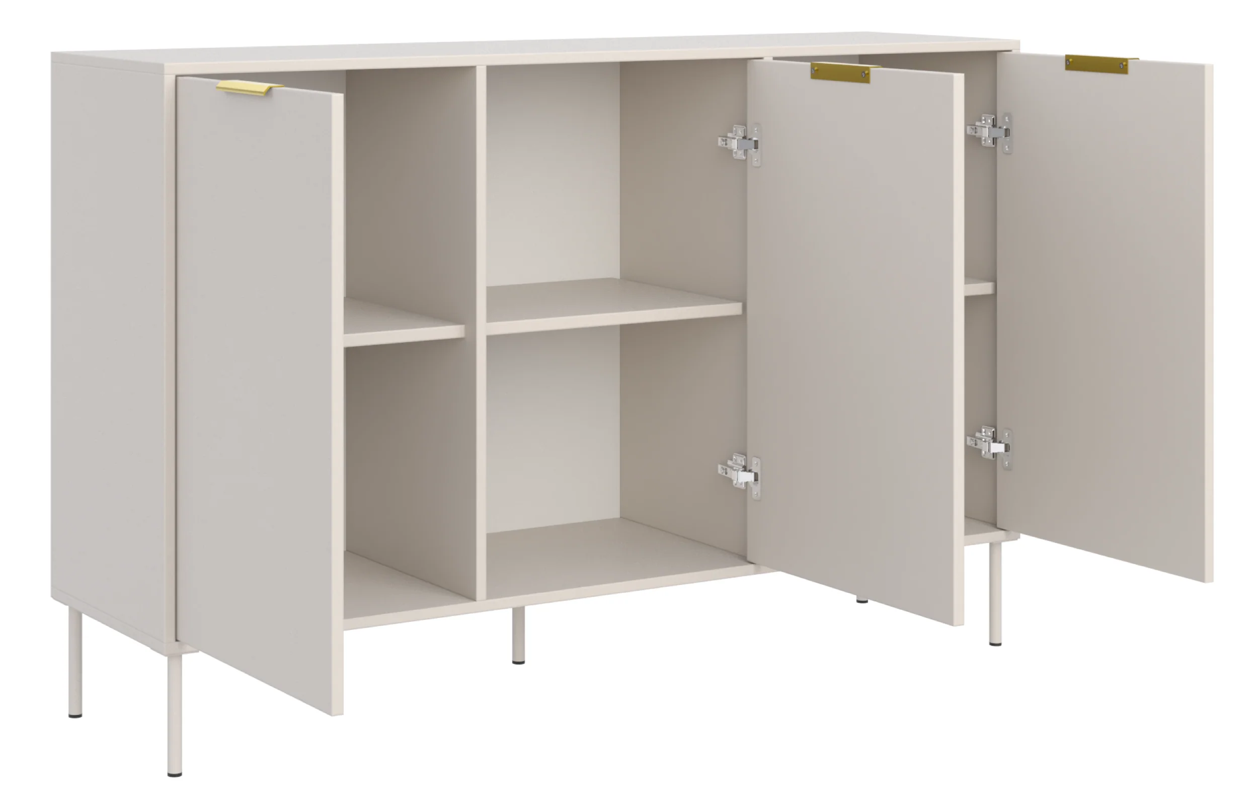 Komoda trzydrzwiowa Vena 150 cm kaszmir - Image 3