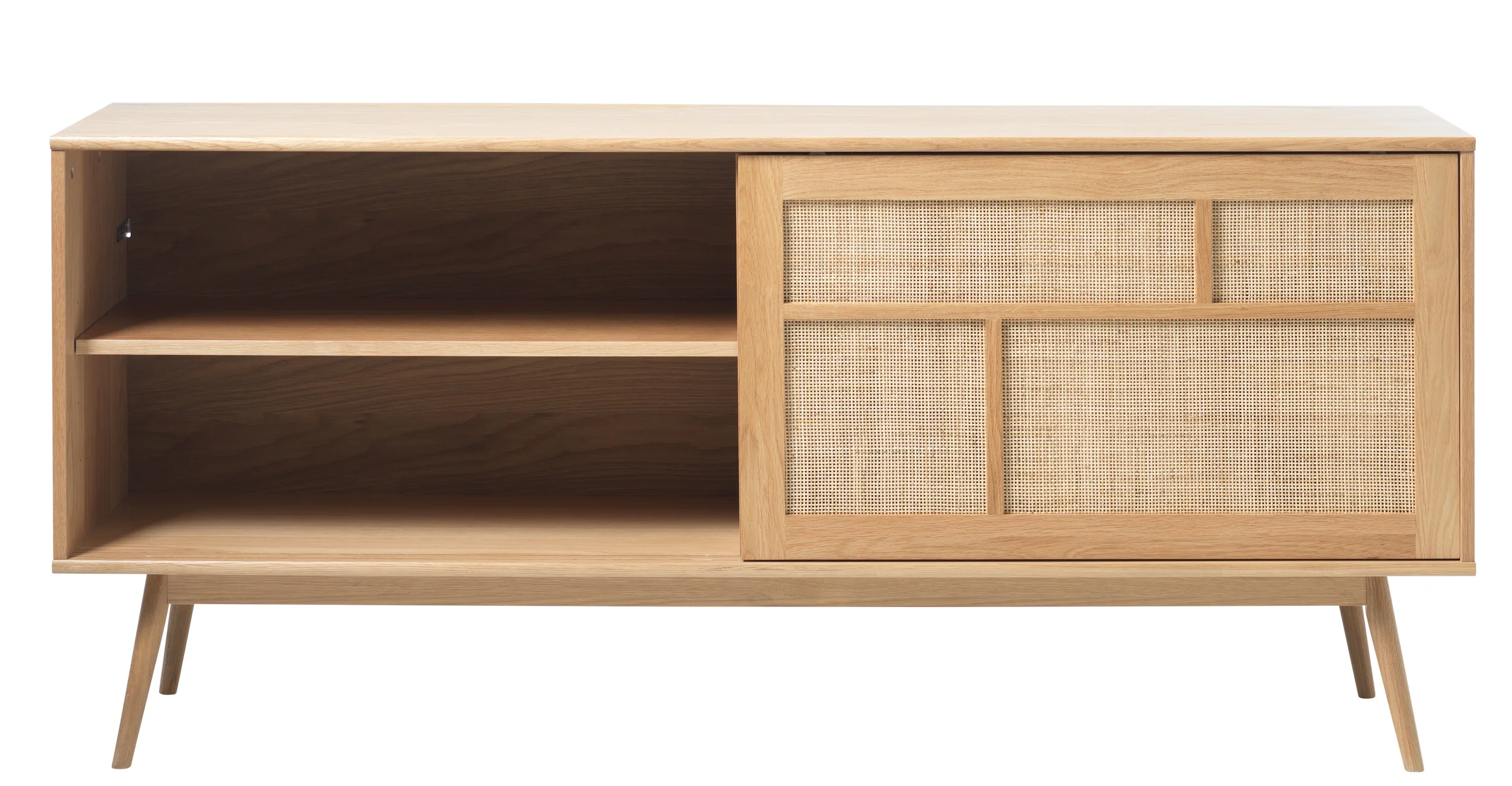 Komoda Visimmy 180 cm dąb/plecionka - Image 7