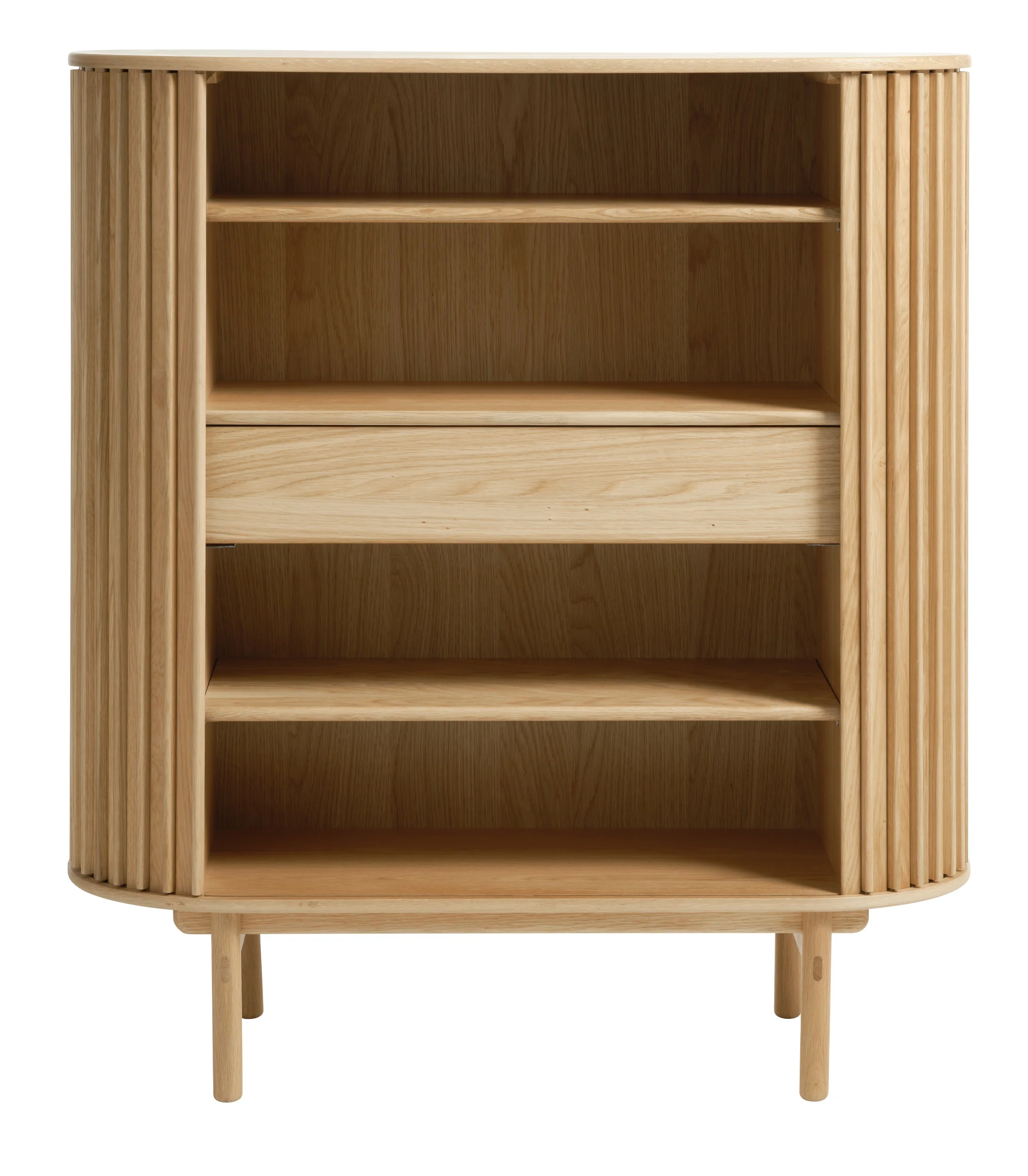 Komoda wysoka Yoffers 125 cm dąb - Image 9