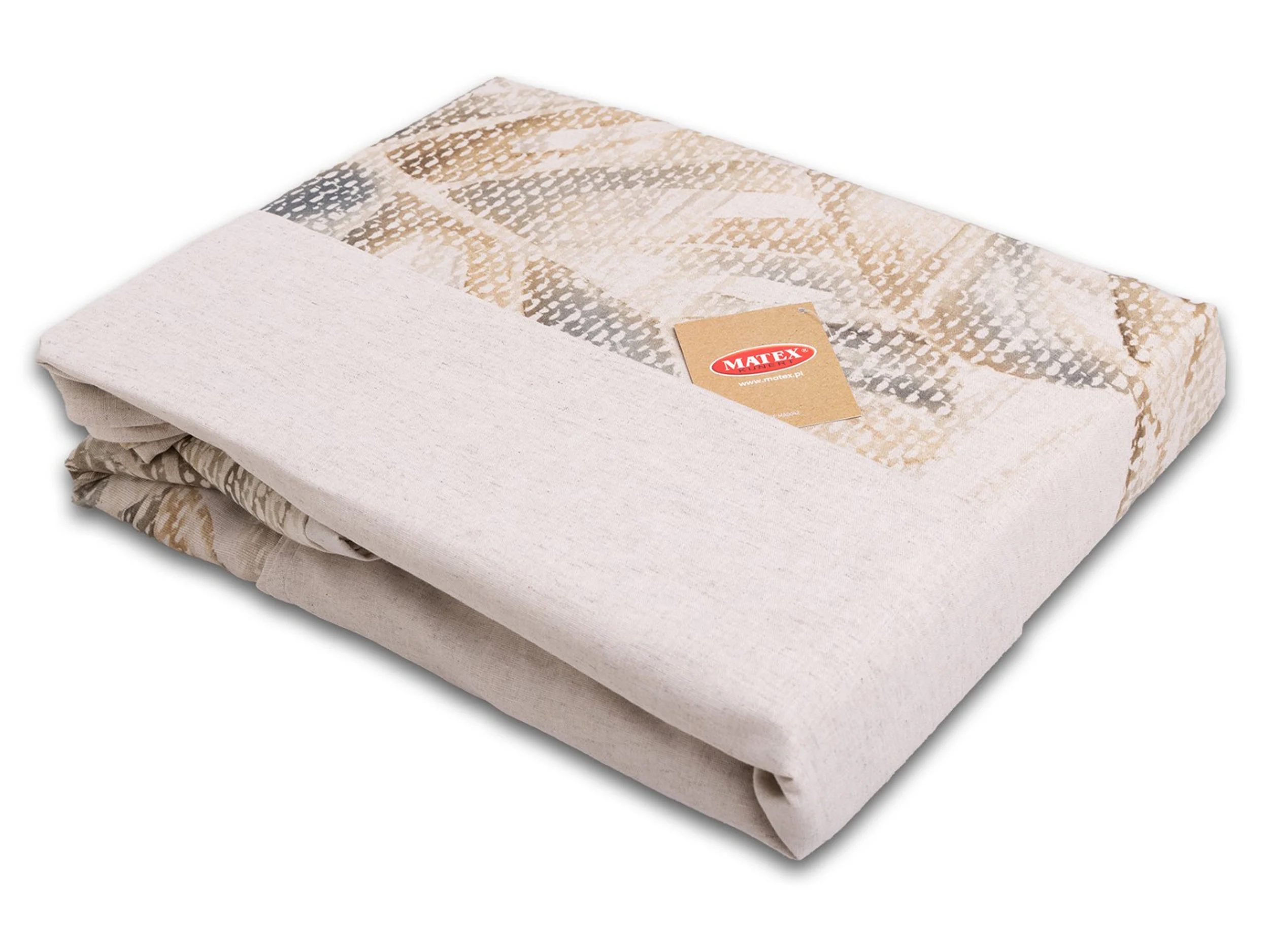 Komplet pościeli z lnem Linen tropikalne liście 160x200 cm z dwiema poszewkami na poduszkę 70x80 cm - Image 9