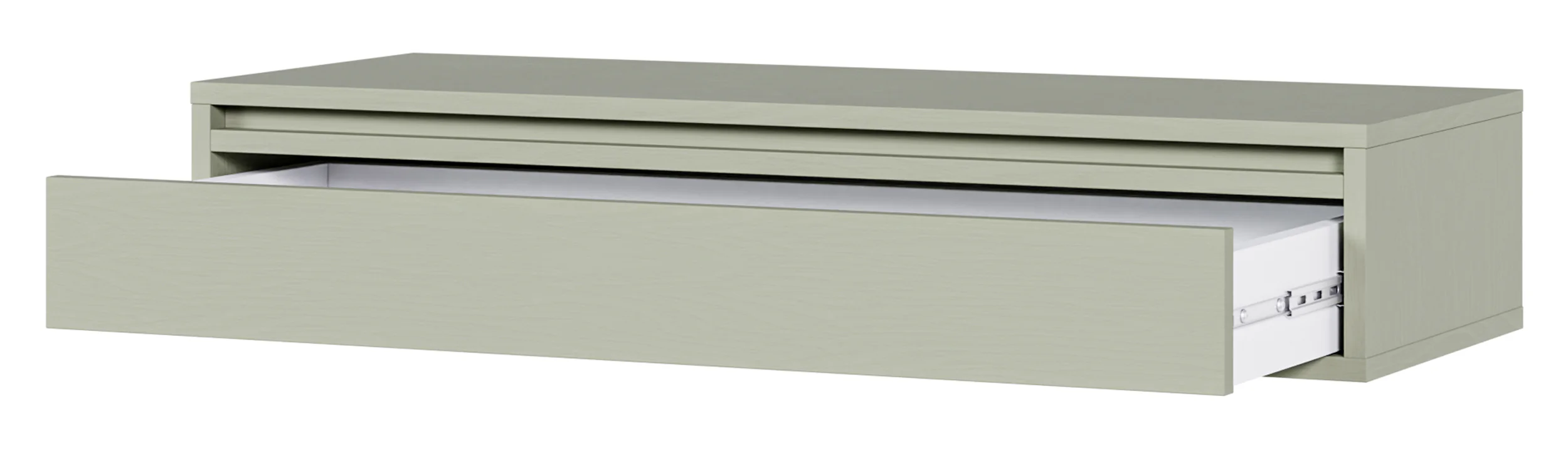 Konsola Evo z szufladą wisząca 90 cm Szałwiowy - Image 3