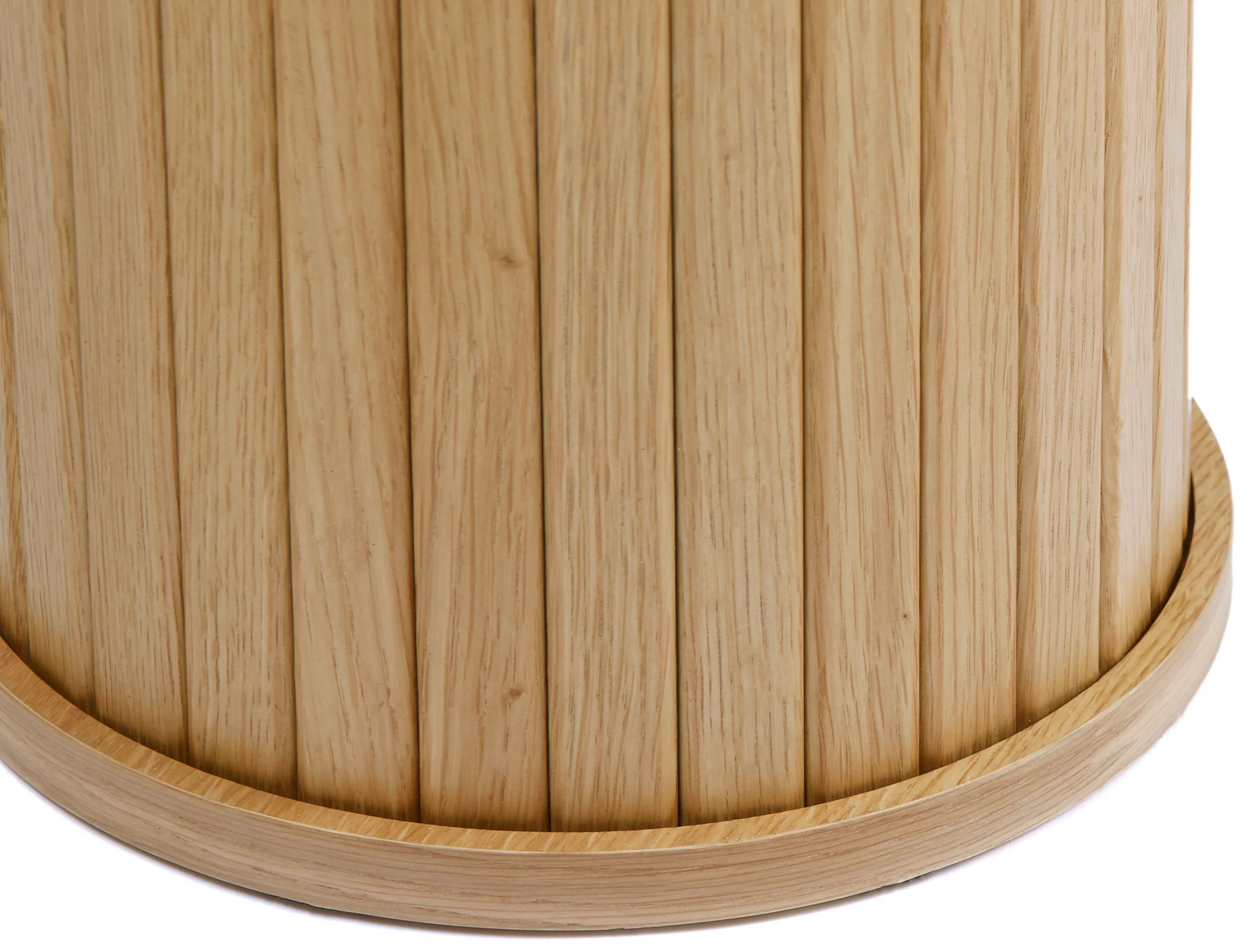 Konsola Gativel 130 cm lamele dąb naturalny - Image 11