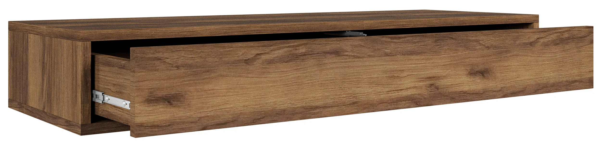 Konsola Sanva z szufladą wisząca 90 cm orzech warmia - Image 3