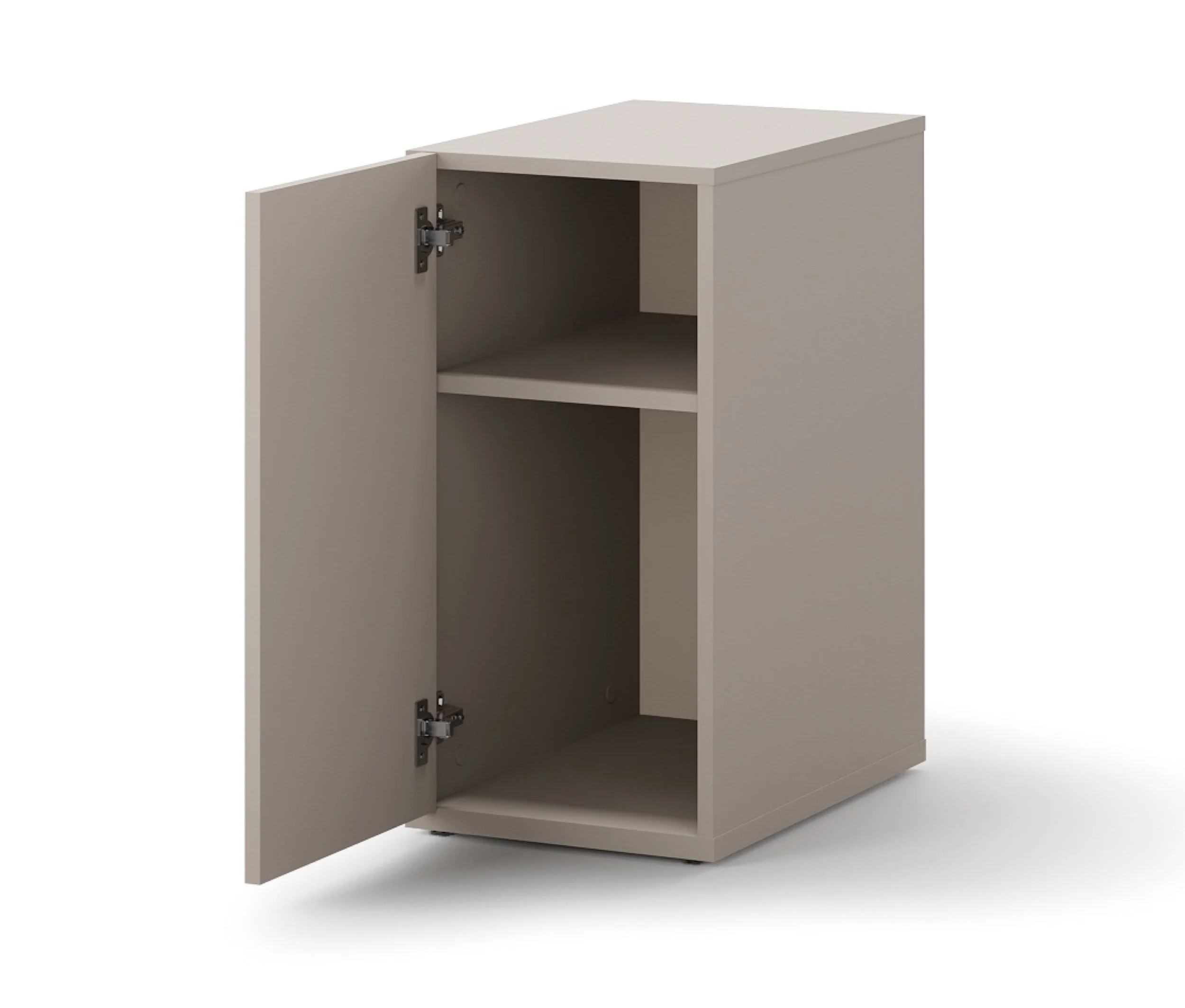 Kontenerek młodzieżowy Woow z półką 33 cm clay grey - Image 4