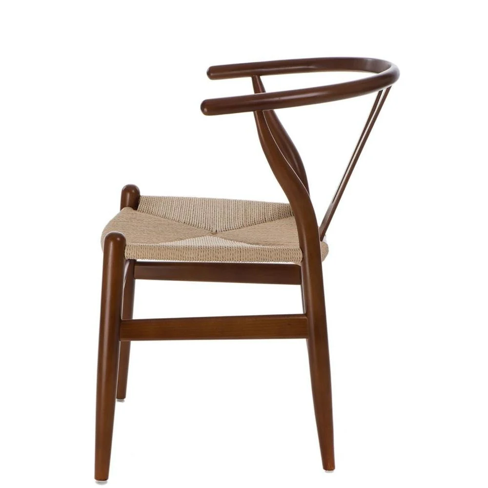 Krzesło Wicker brązowe - Image 4