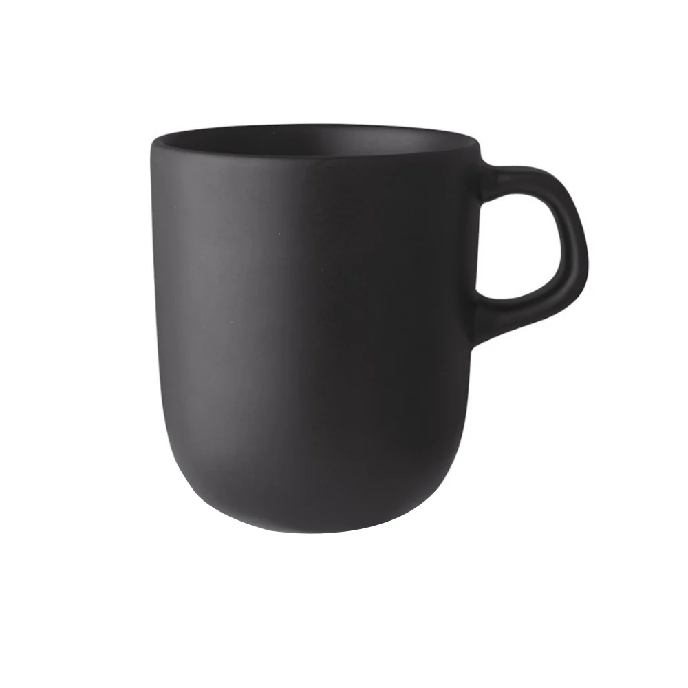 Kubek Nordic Kitchen z kamionki czarny 400 ml