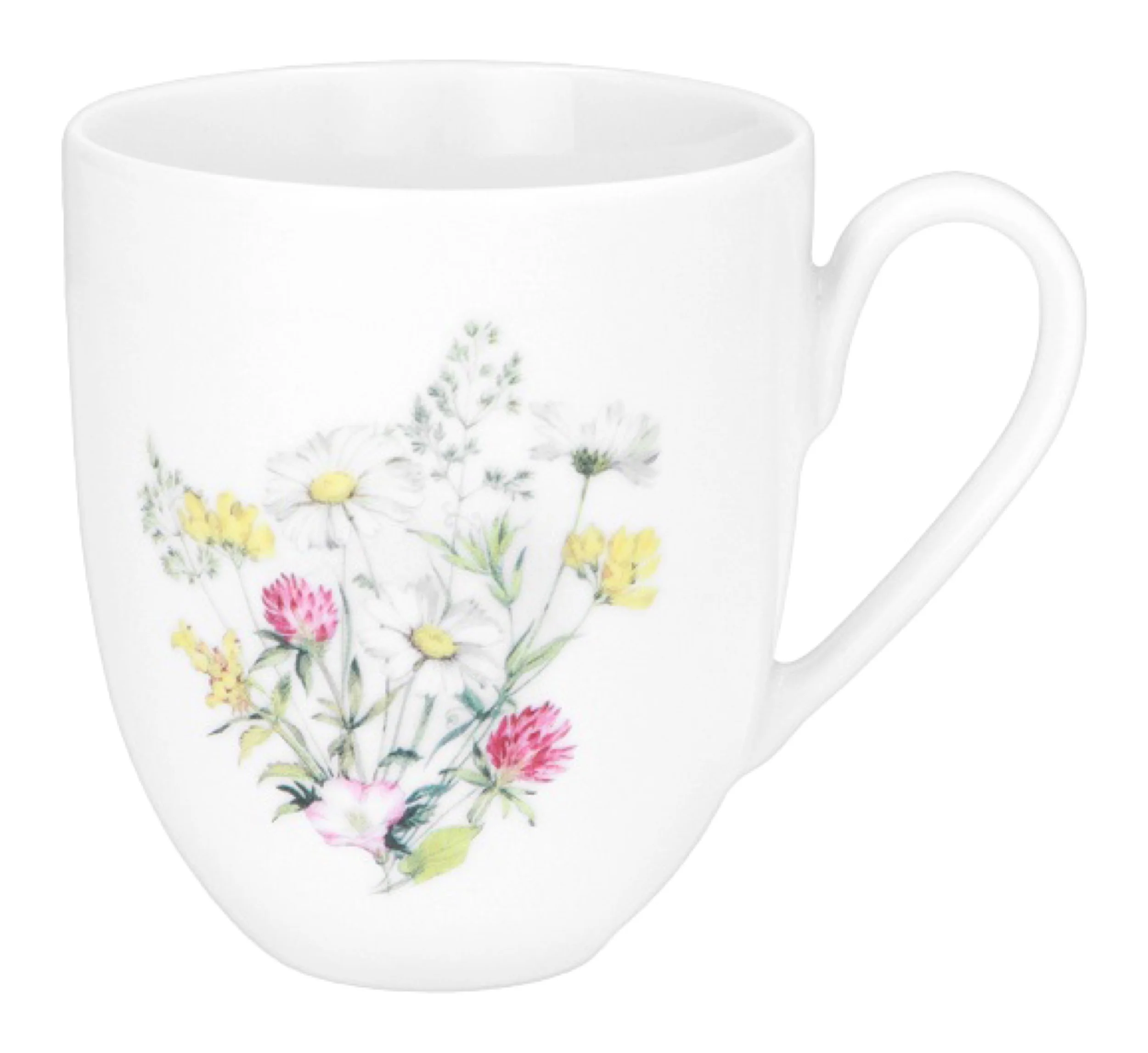 Kubek porcelanowy Yvette 300 ml biały