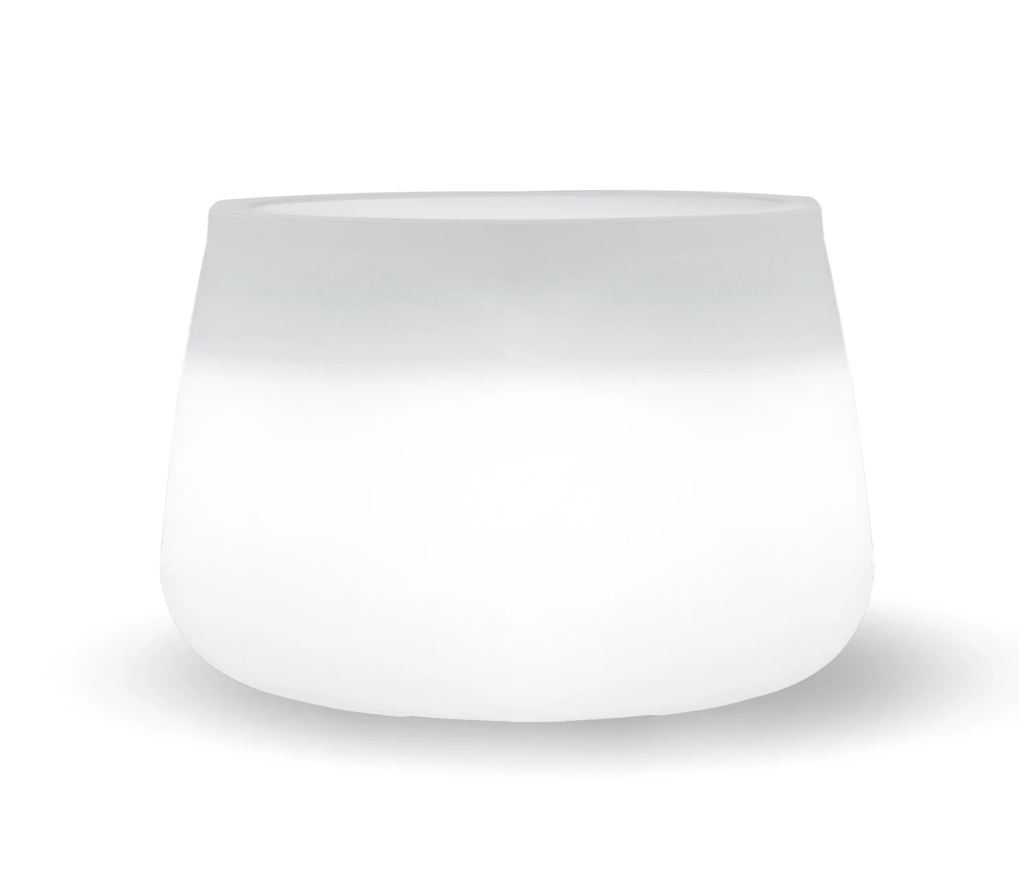 Lampa ogrodowa doniczka Camelia 60 Solar LED biała