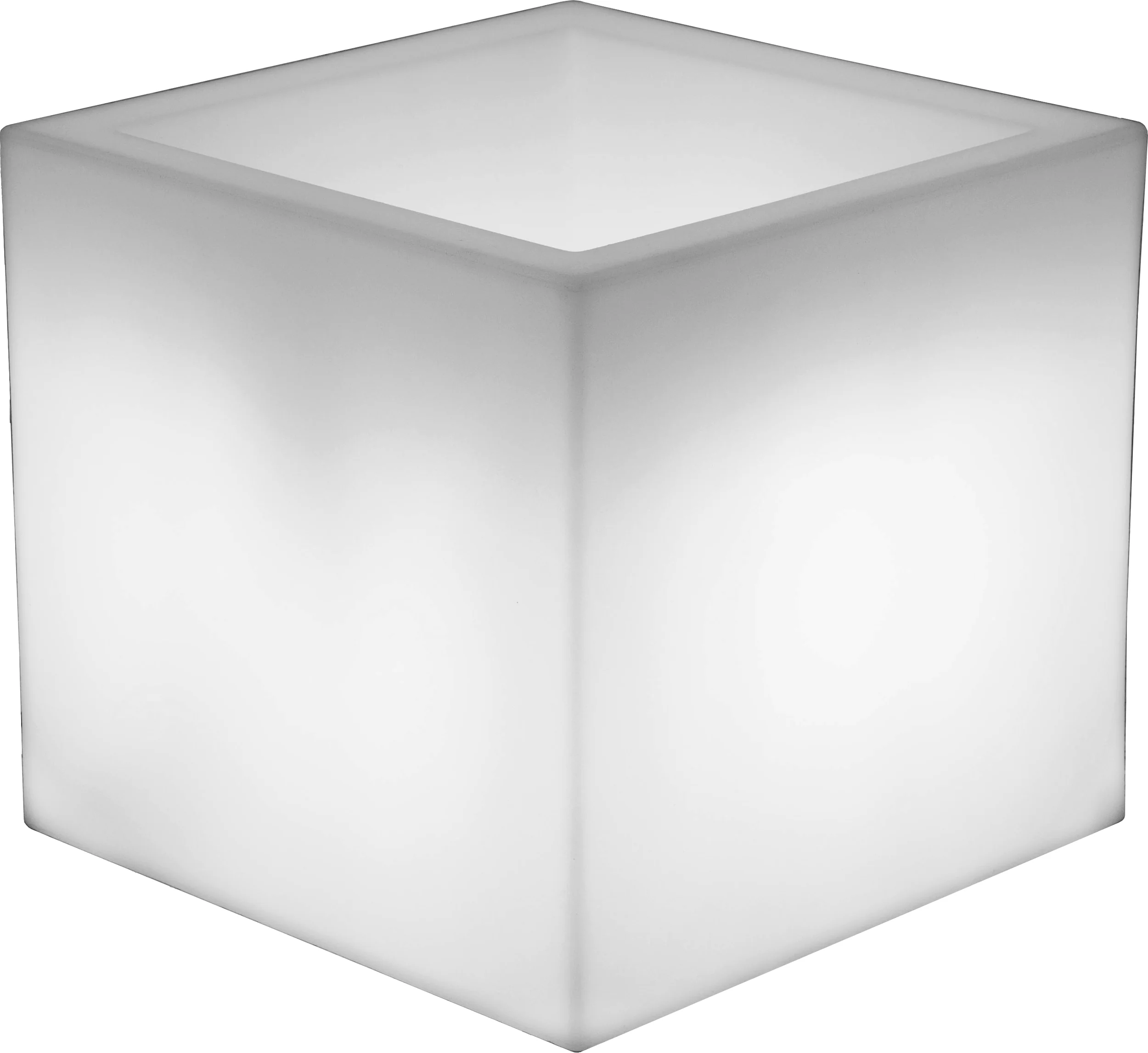 Lampa ogrodowa doniczka Narciso 50 Solar LED biała