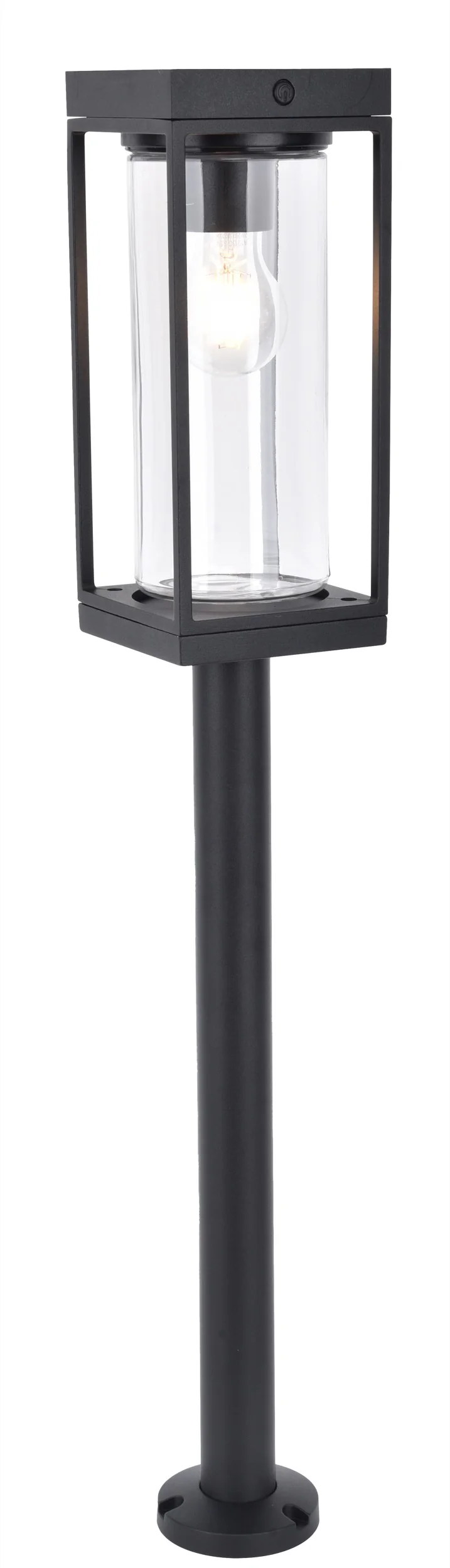 Lampa ogrodowa Flair LED solarna czarna