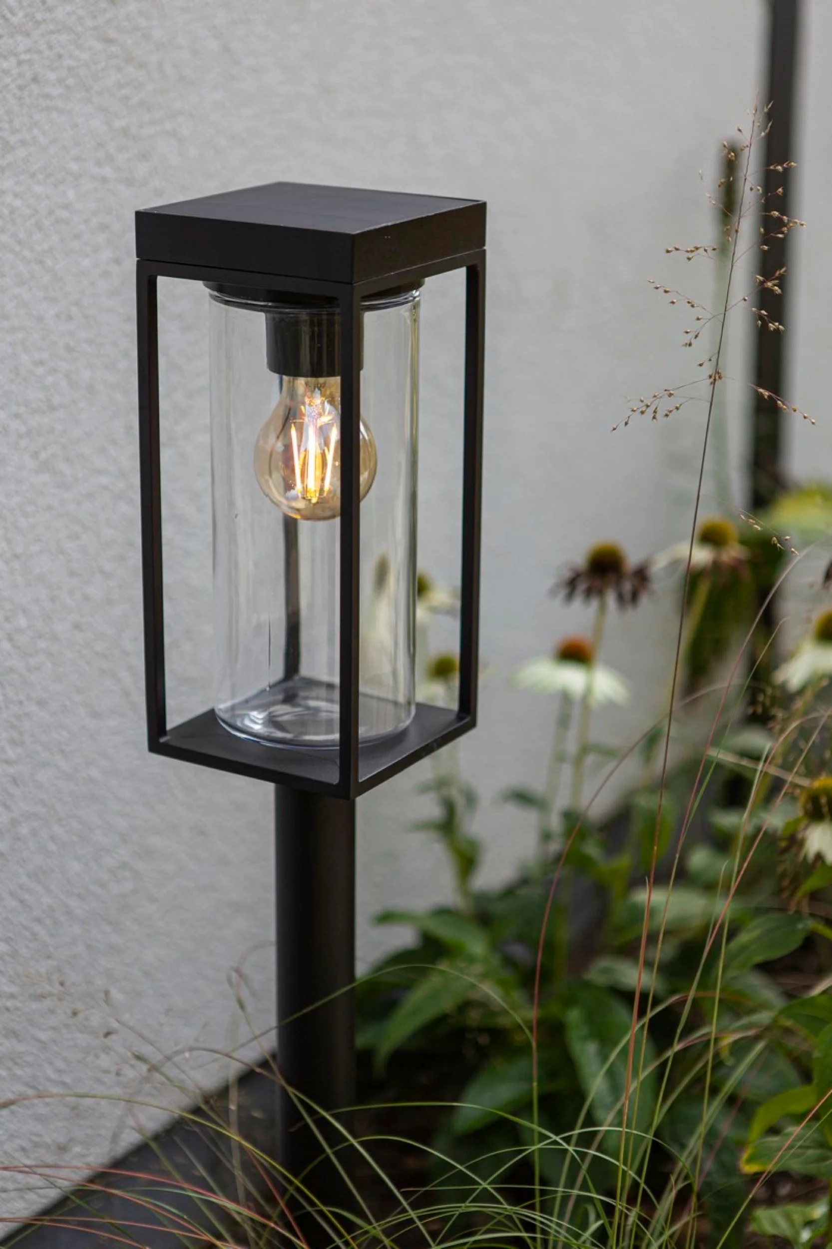 Lampa ogrodowa Flair LED solarna czarna - Image 6