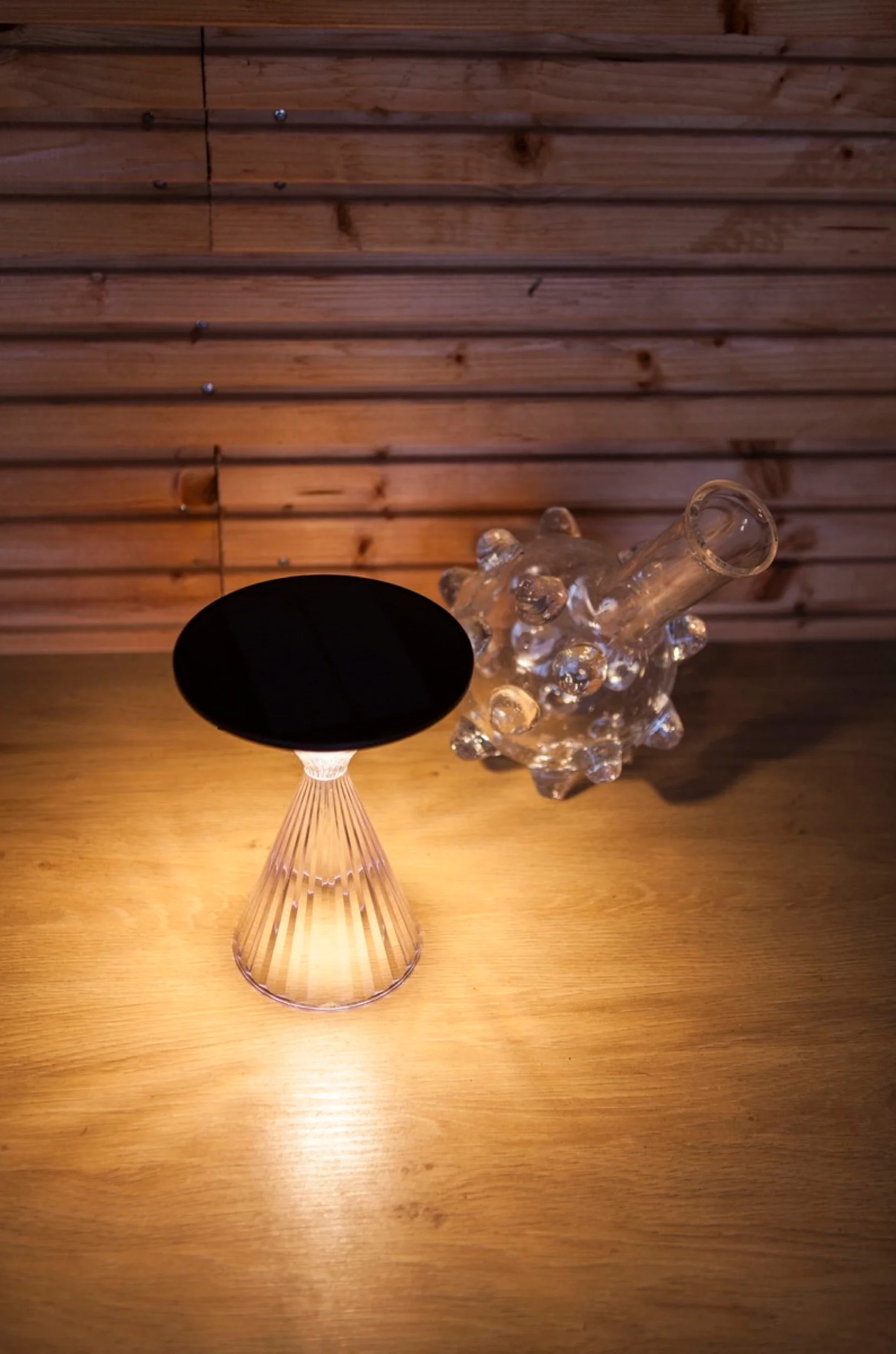 Lampa ogrodowa Miyi LED solarna czarna - Image 3