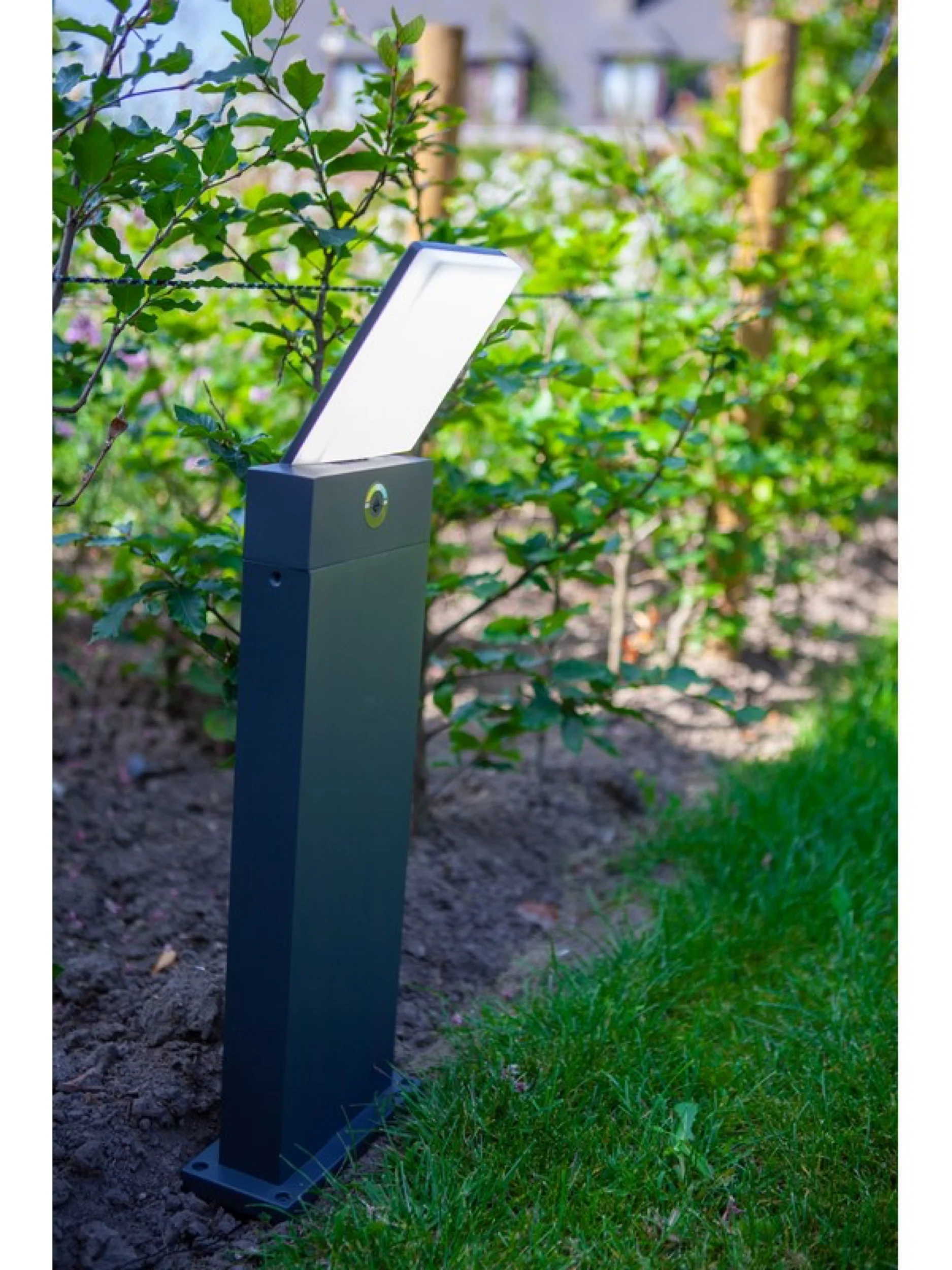 Lampa ogrodowa Pano LED antracytowa - Image 2