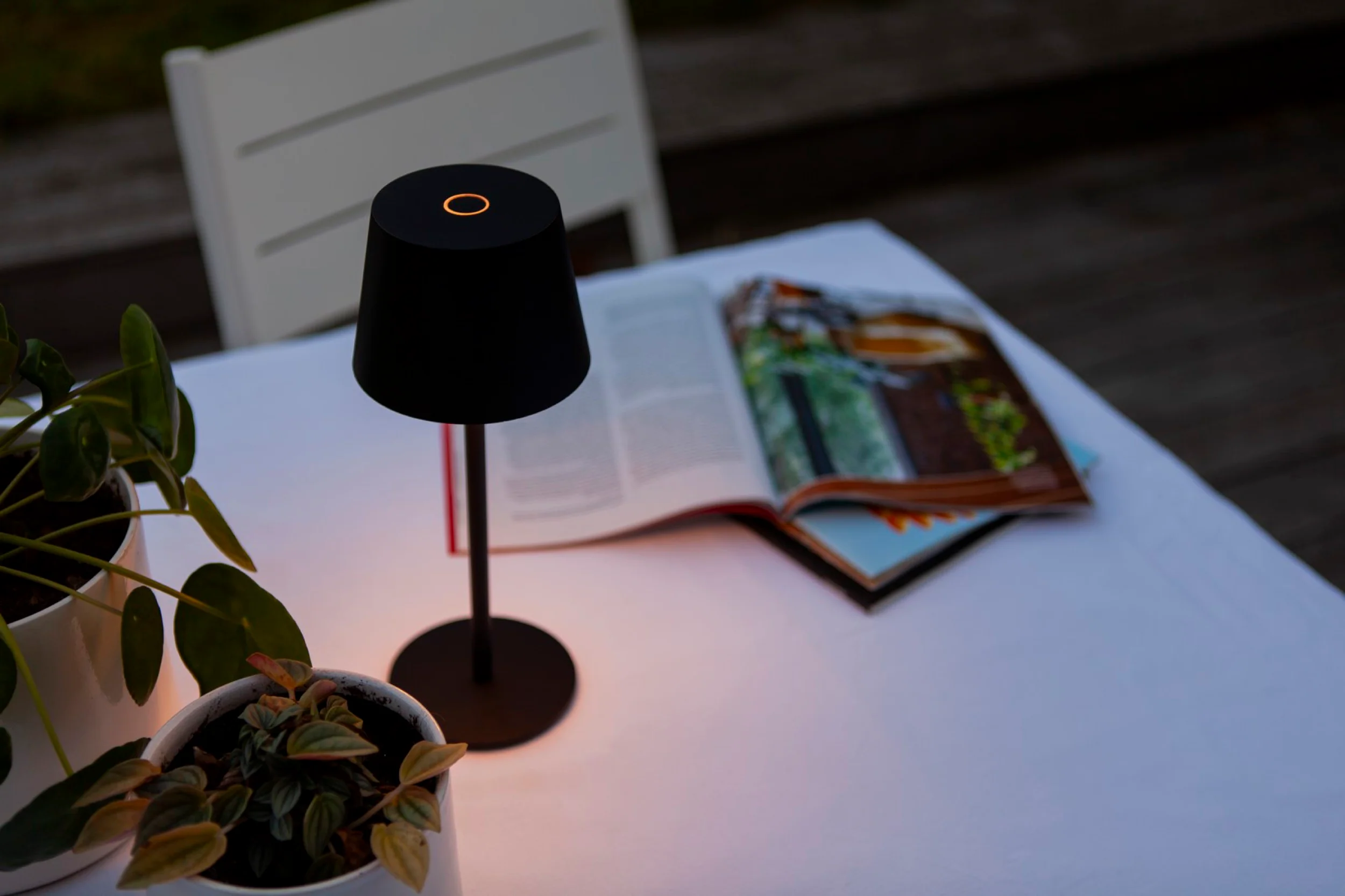 Lampa ogrodowa Roble czarna - Image 3