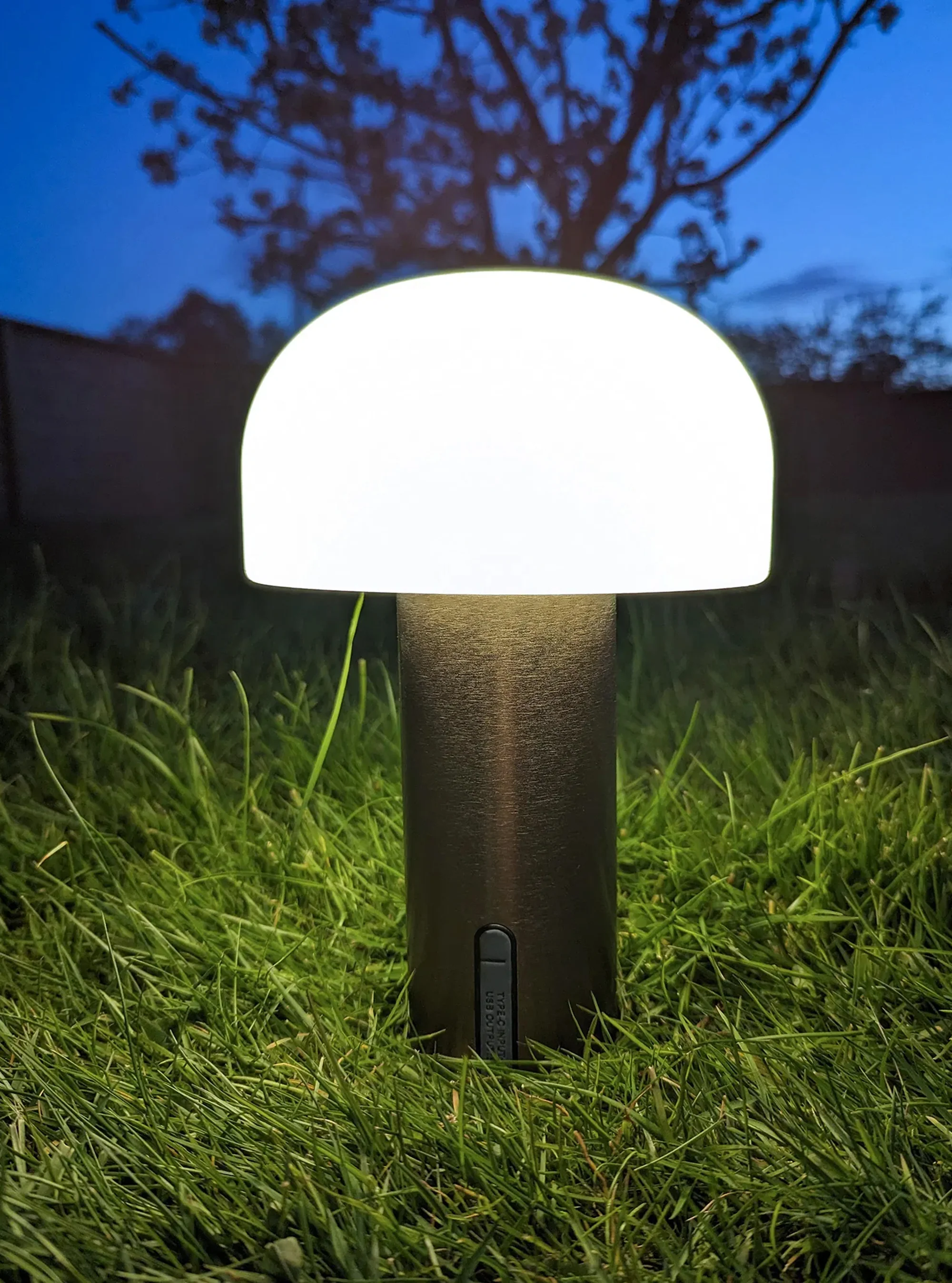 Lampa ogrodowa Soham LED miedziana - Image 3