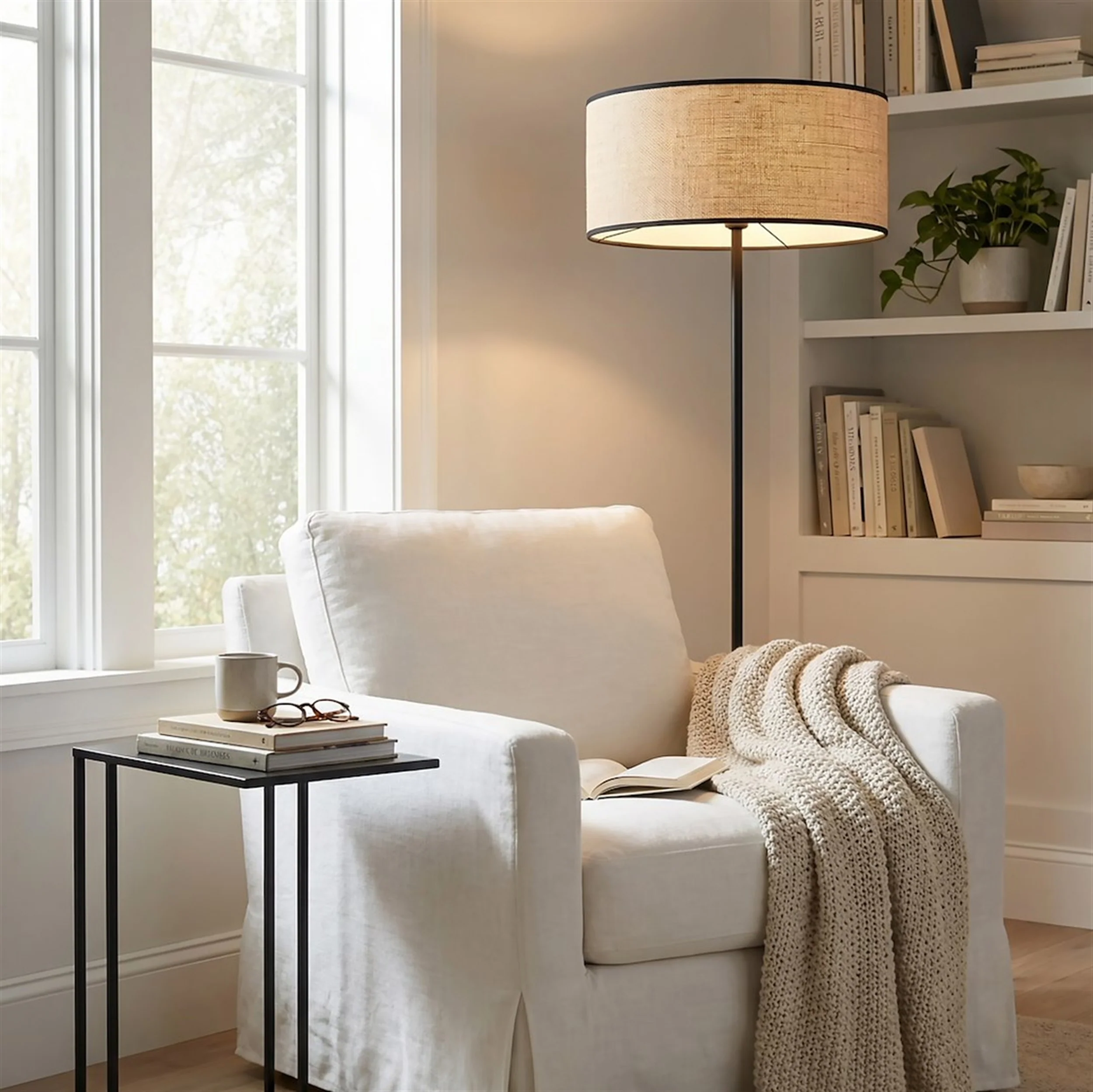 Lampa podłogowa Eco rattan - Image 4