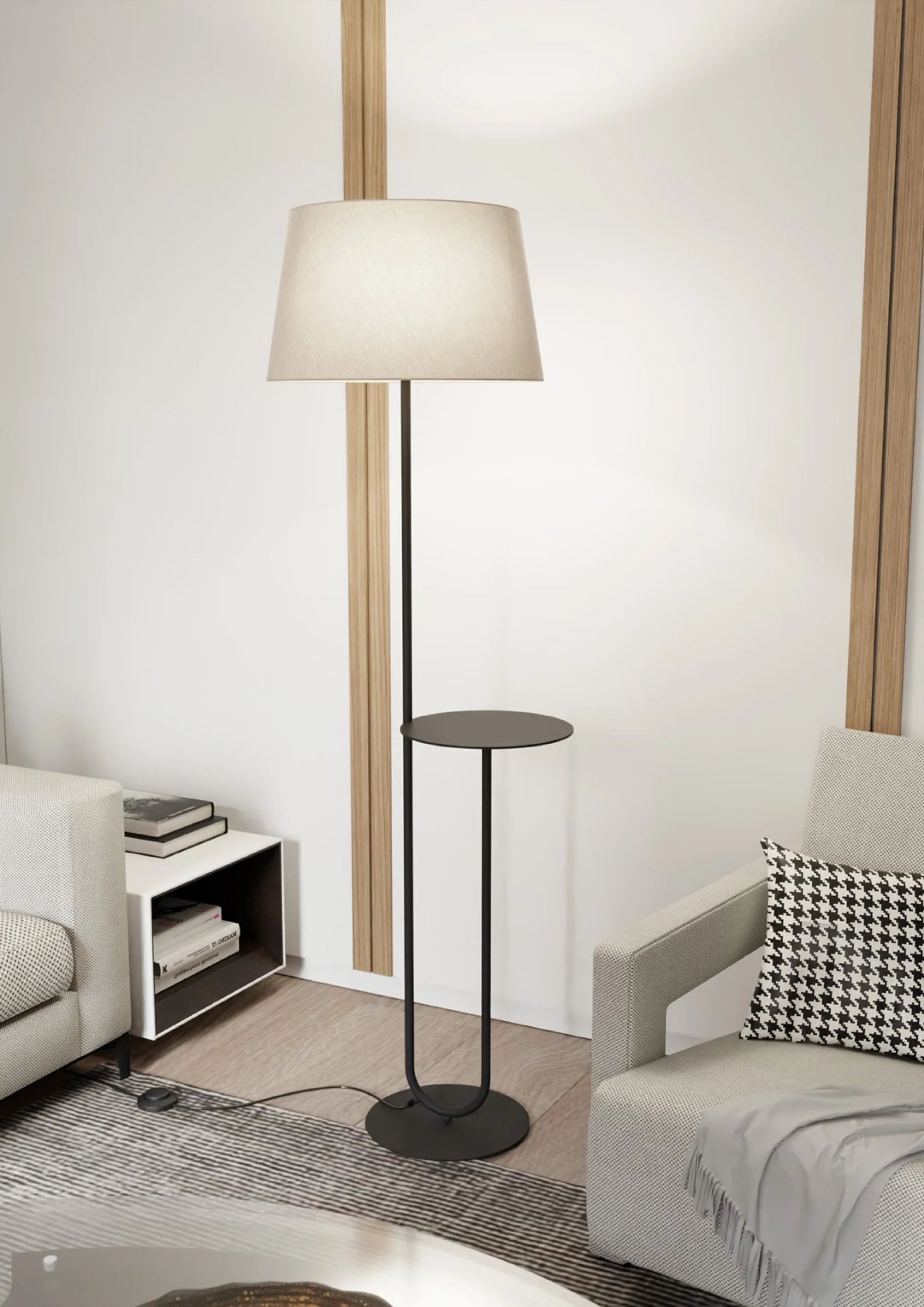 Lampa podłogowa Hotel beżowa - Image 3