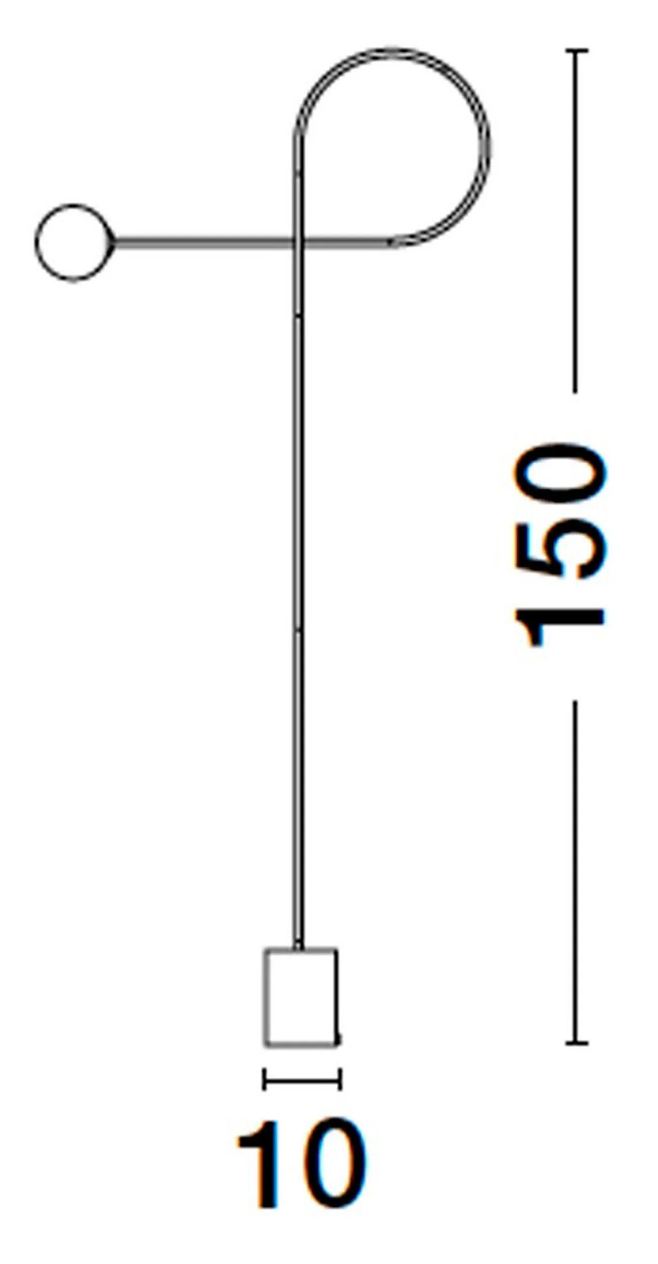 Lampa podłogowa Latuary czarna - Image 3