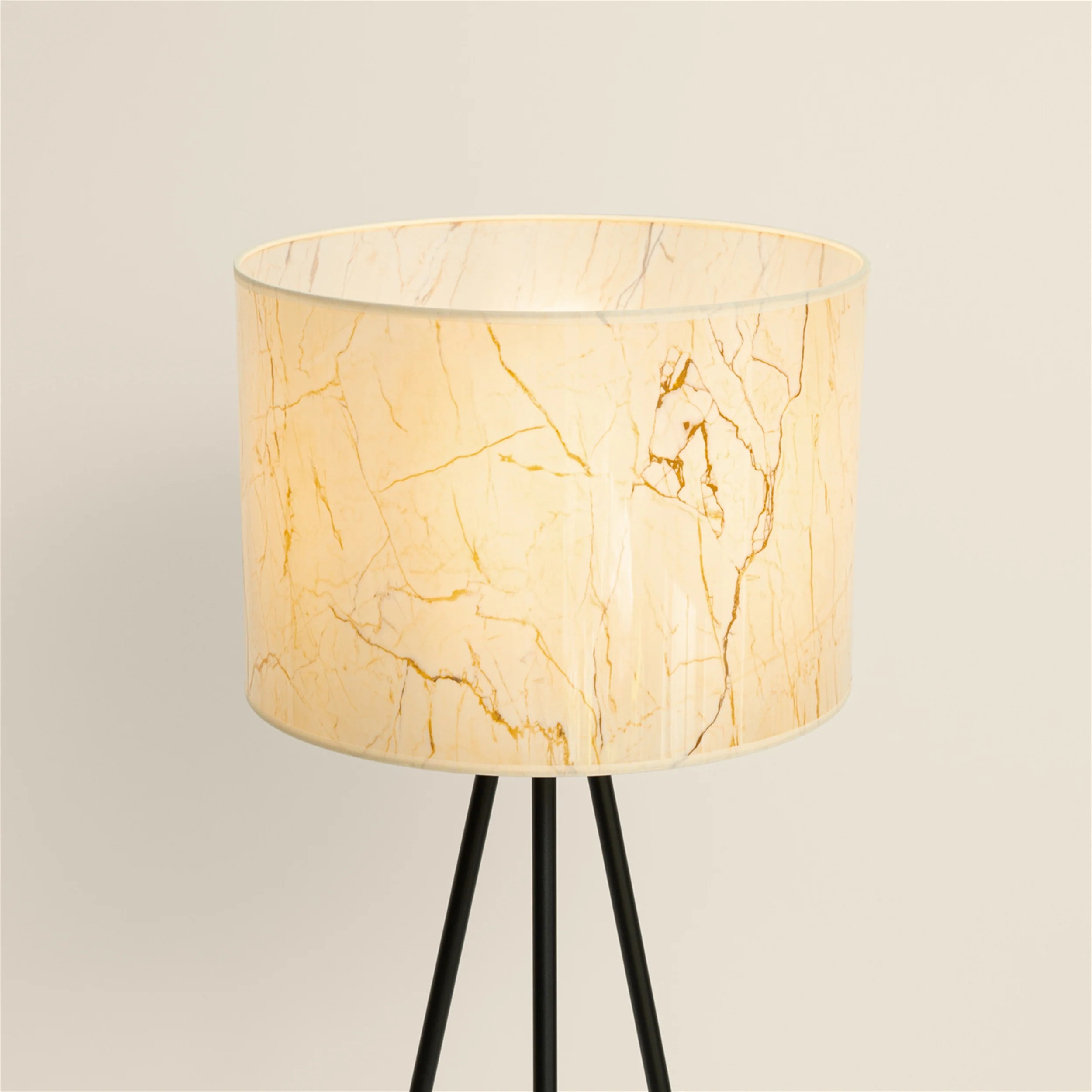 Lampa podłogowa Nevia beżowy marmur - Image 6