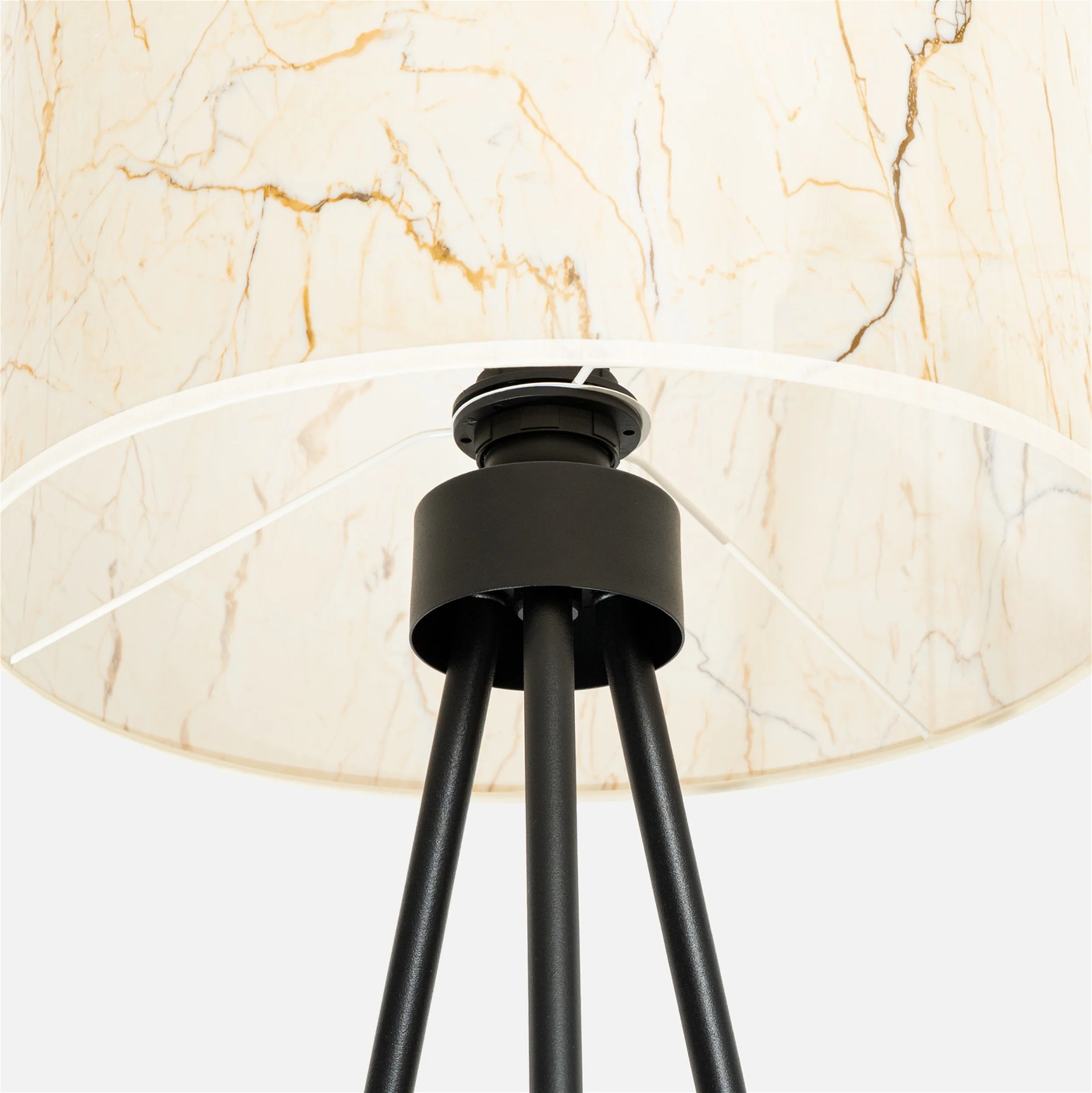 Lampa podłogowa Nevia beżowy marmur - Image 7