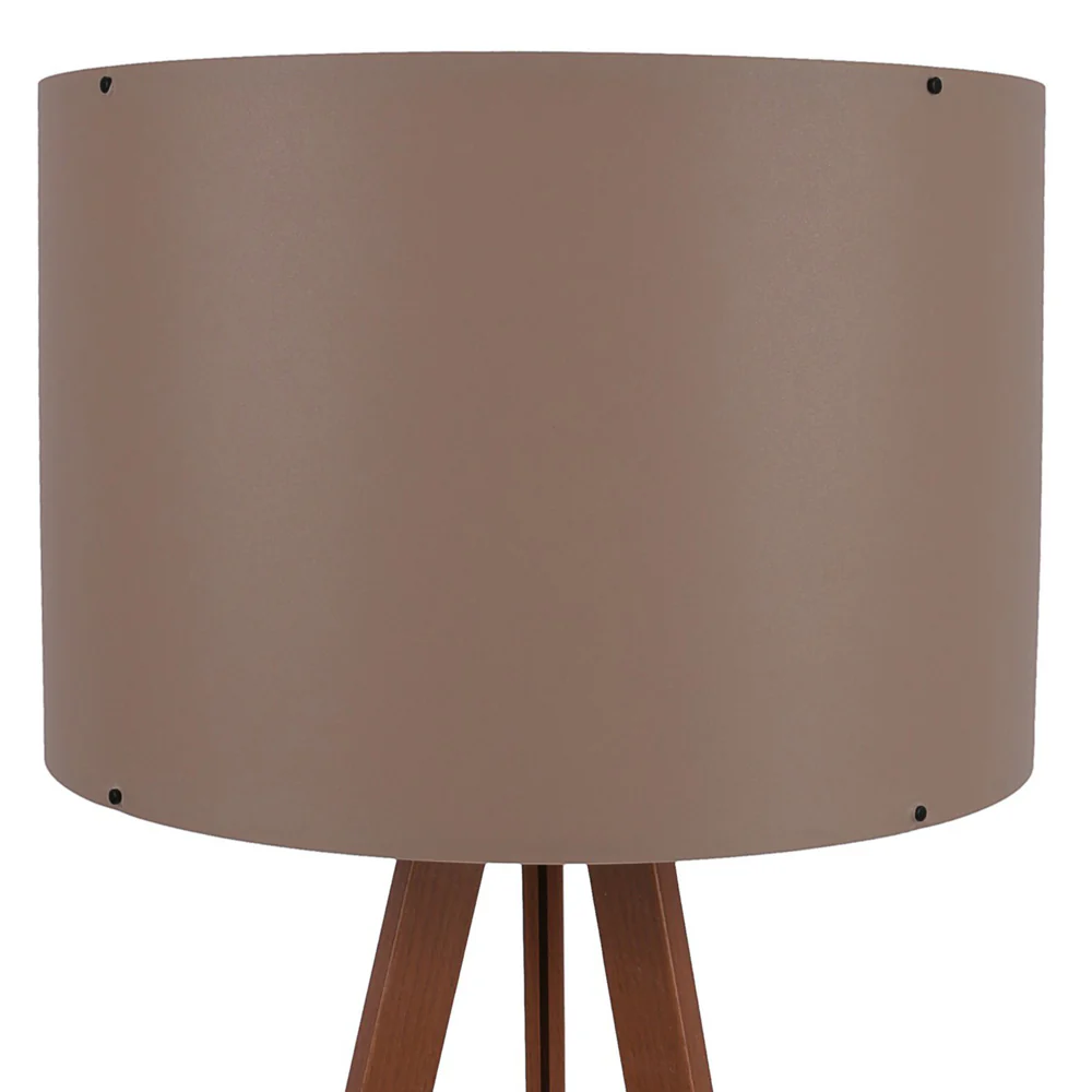 Lampa podłogowa Salika na brązowym stelażu - Image 3