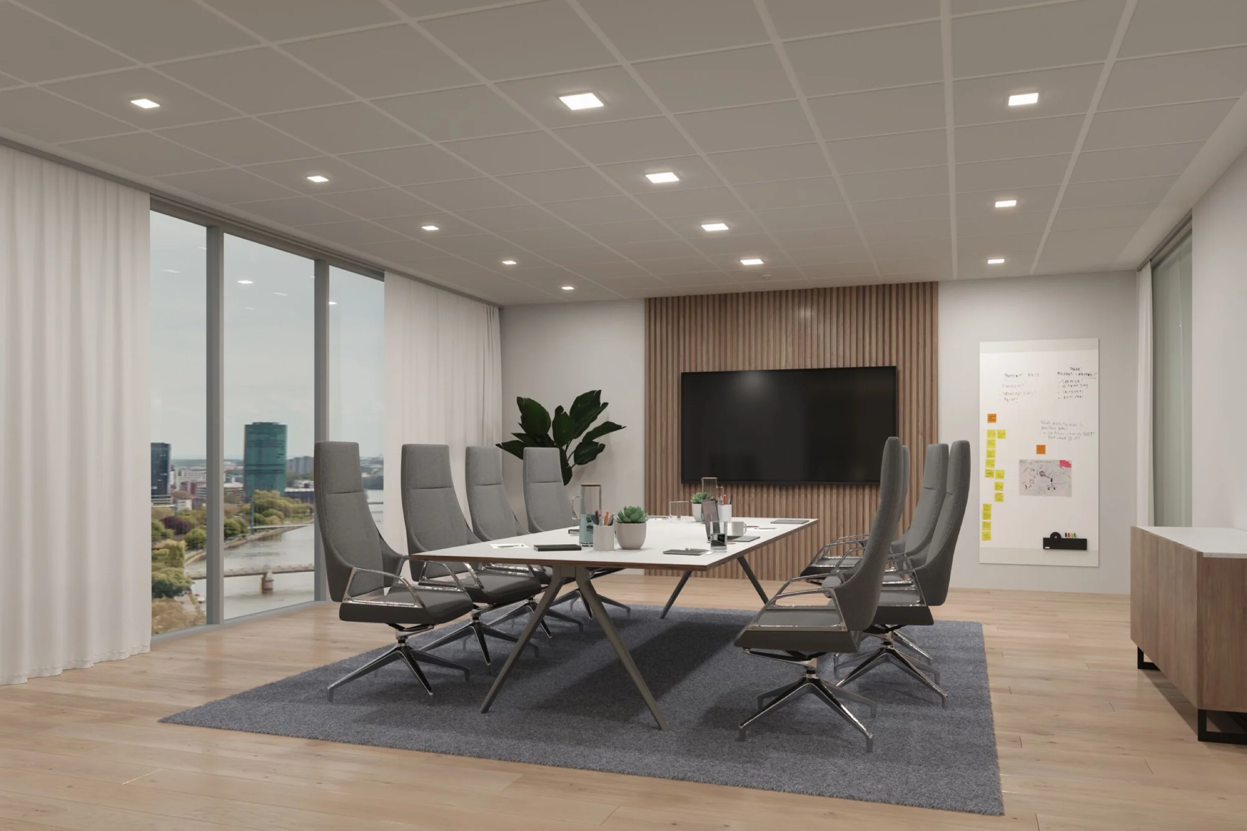 Lampa podtynkowa bezramkowa Veluna LED 12x12 cm 4000K biała - Image 2