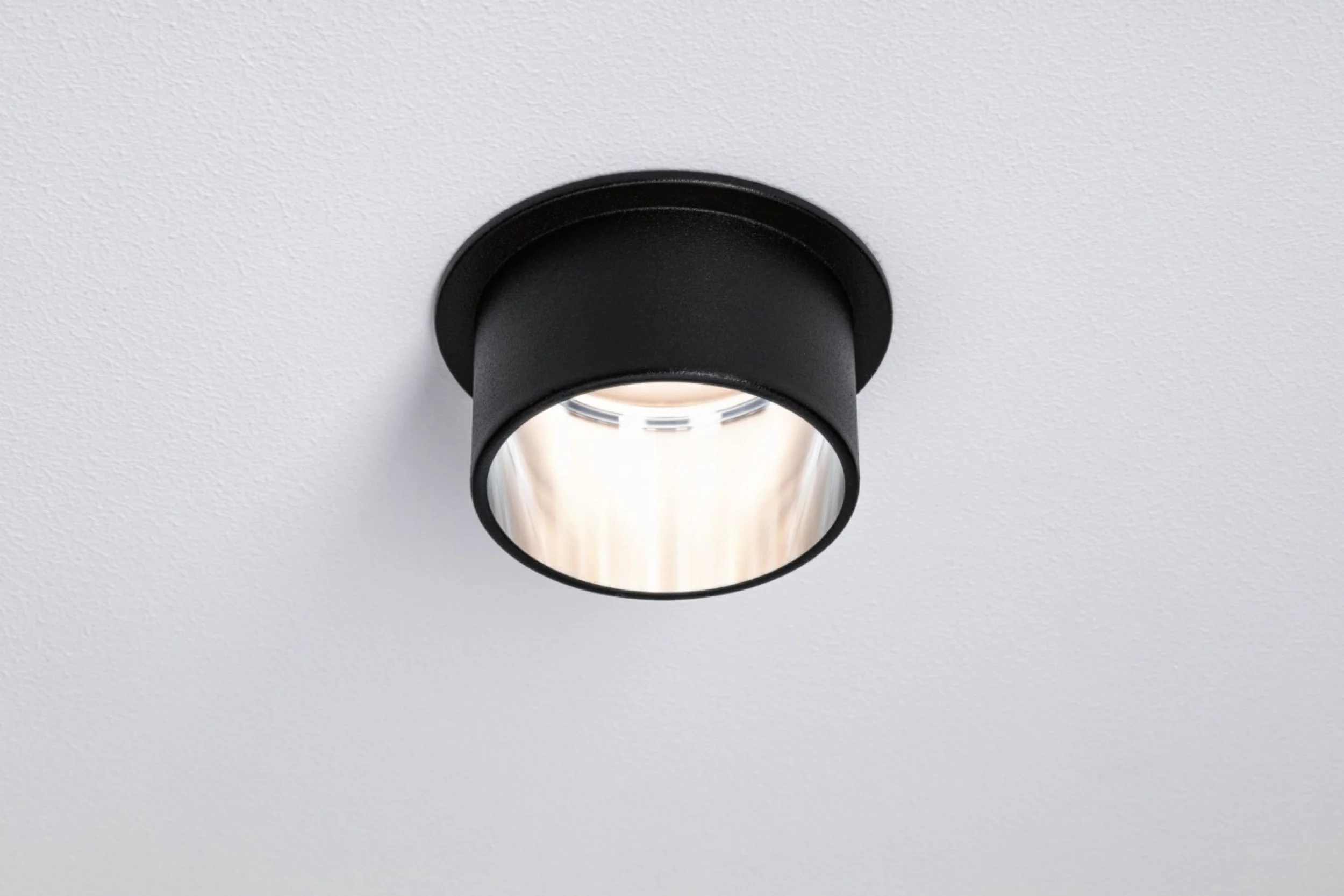 Lampa podtynkowa Gil LED czarno-srebrny mat - Image 4