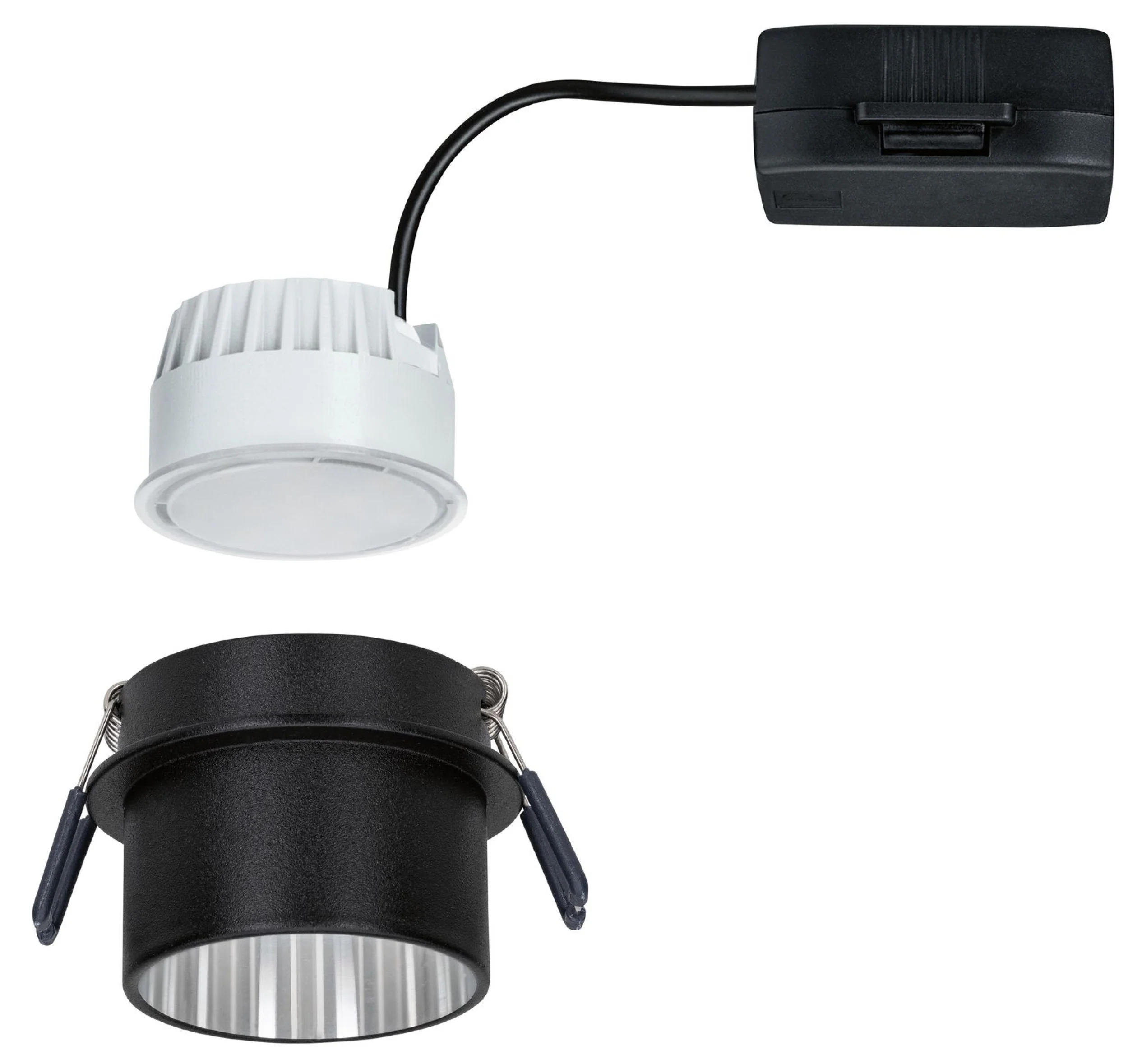 Lampa podtynkowa Gil LED czarno-srebrny mat - Image 7