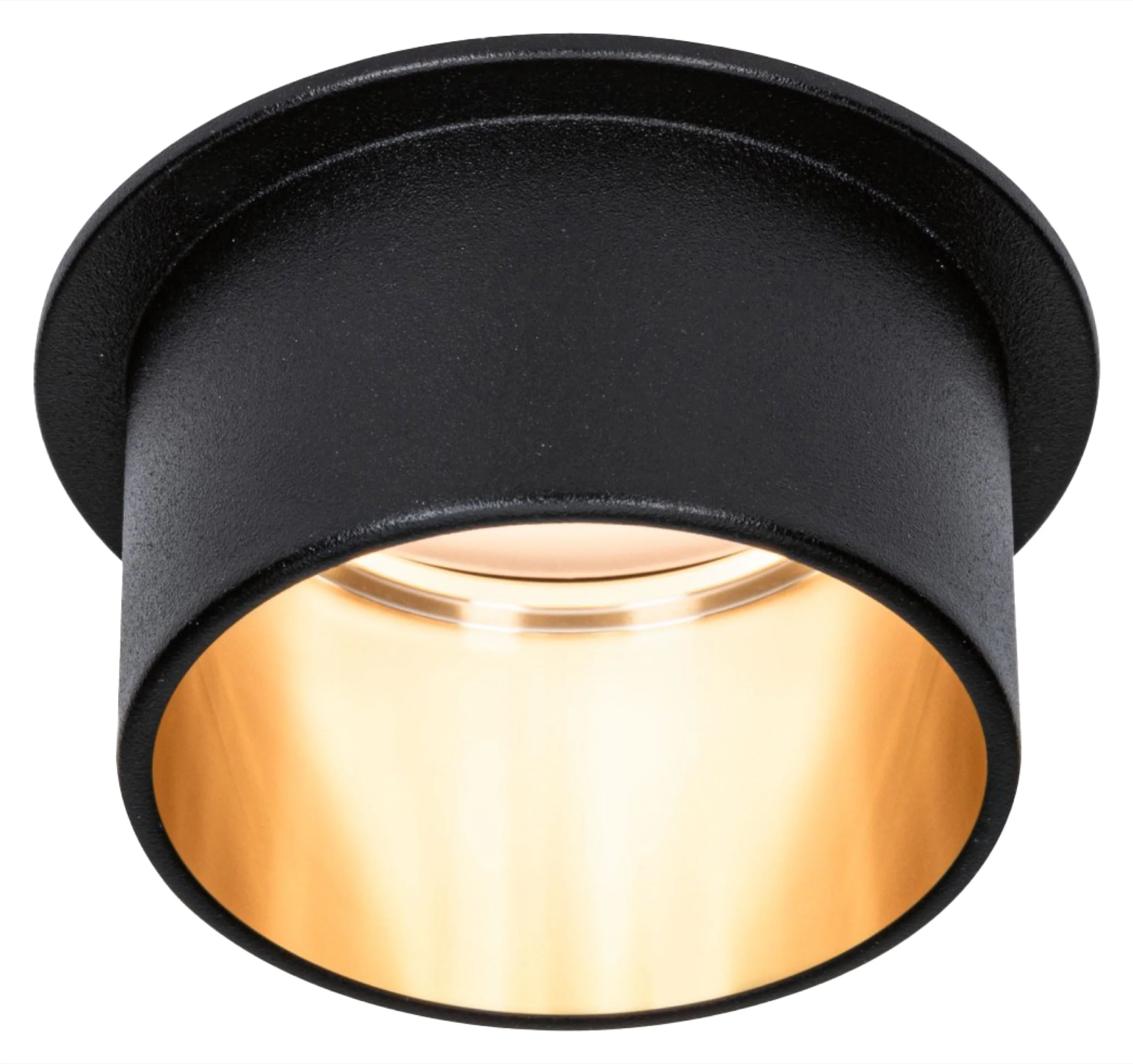 Lampa podtynkowa Gil LED czarno-złoty mat - Image 4