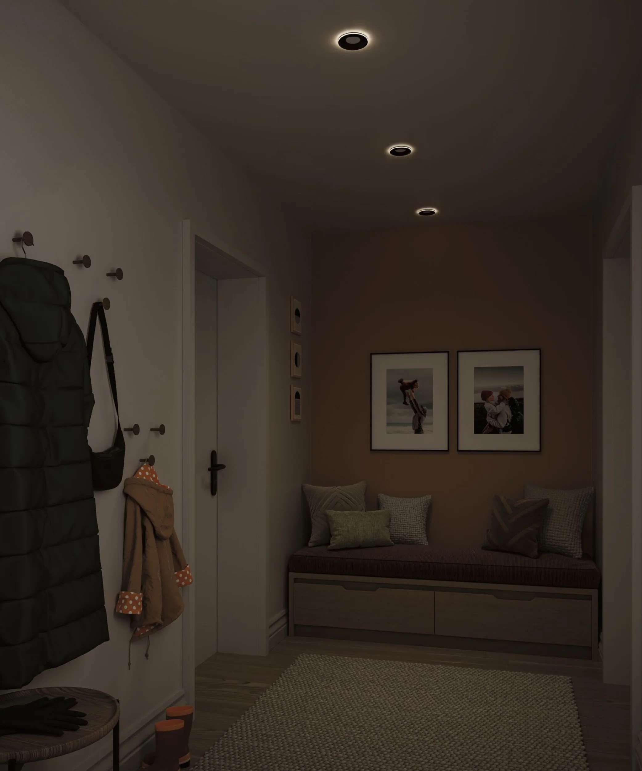 Lampa podtynkowa Sormus LED czarna - Image 10