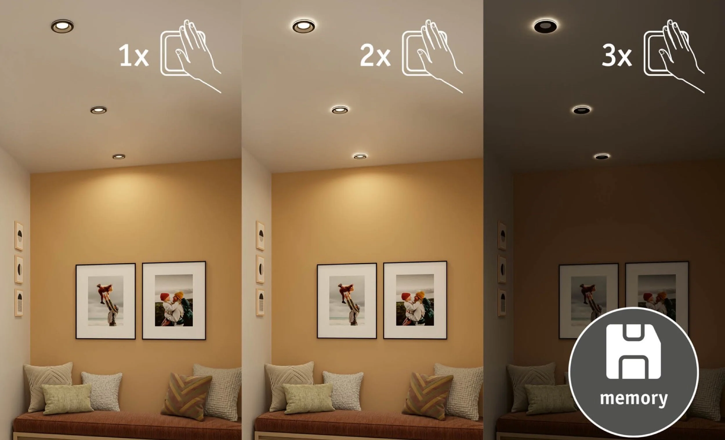 Lampa podtynkowa Sormus LED czarna - Image 3
