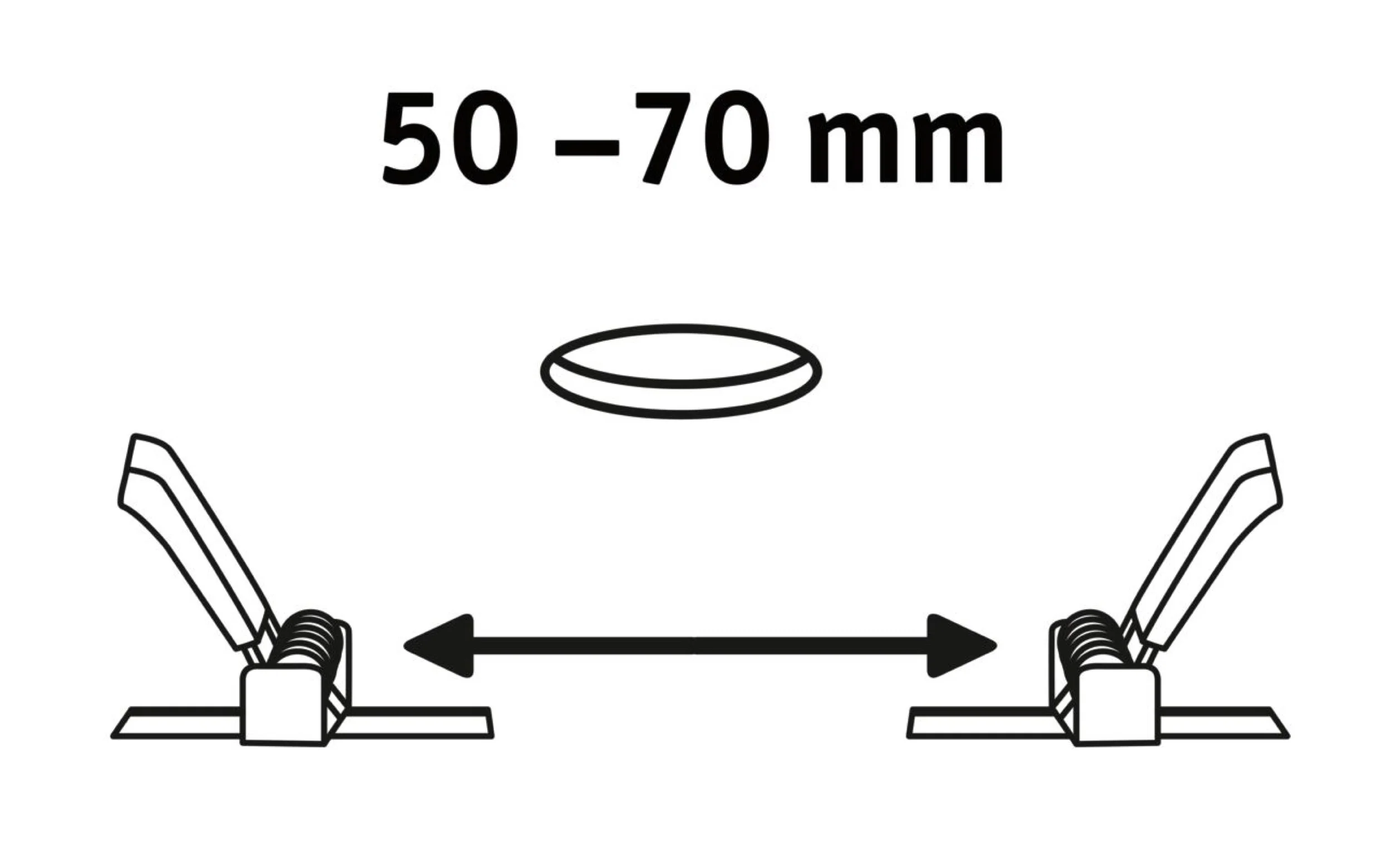 Lampa podtynkowa Veluna LED 9 cm 4000K biała - Image 2