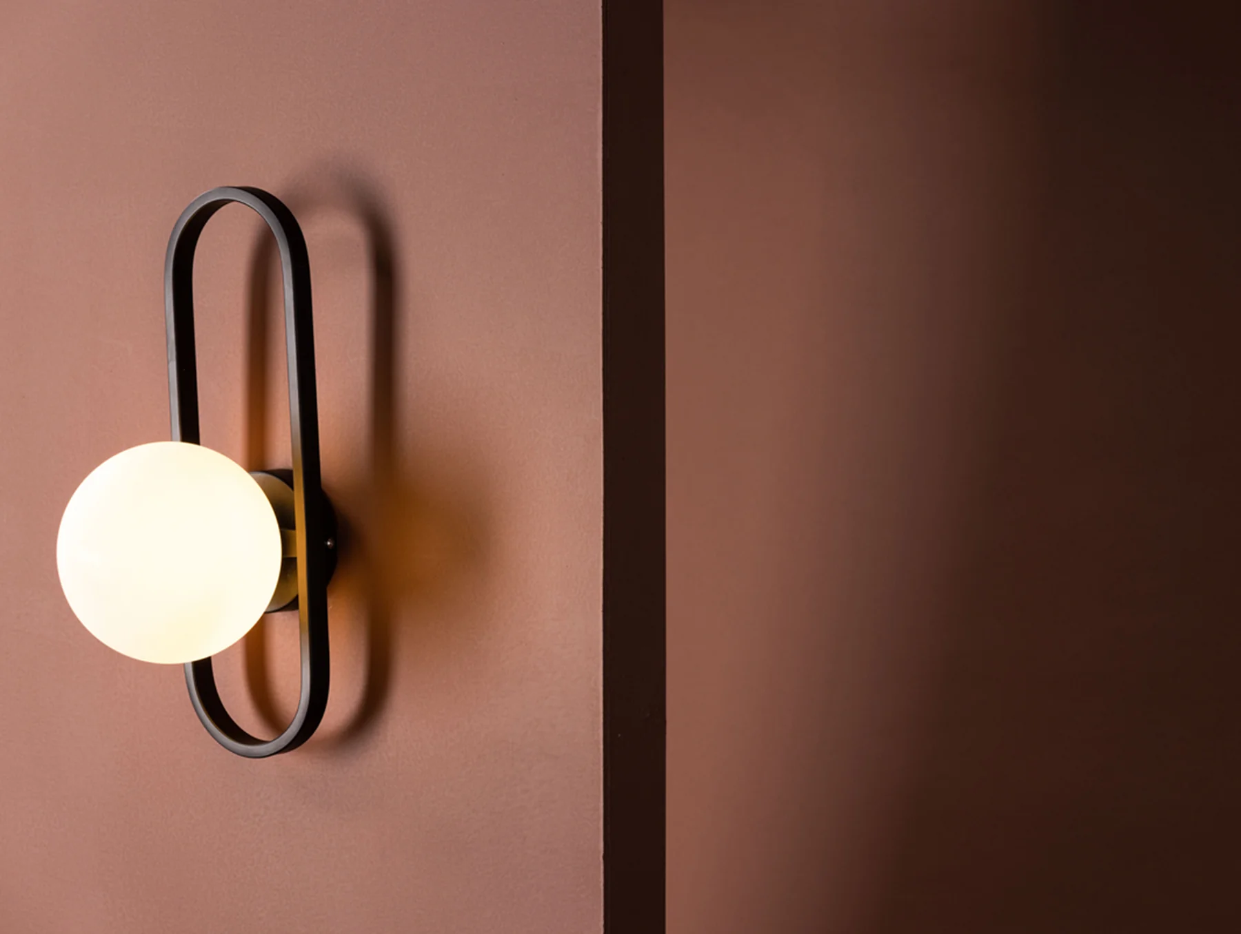 Lampa ścienna Alpes 40 cm czarna - Image 3